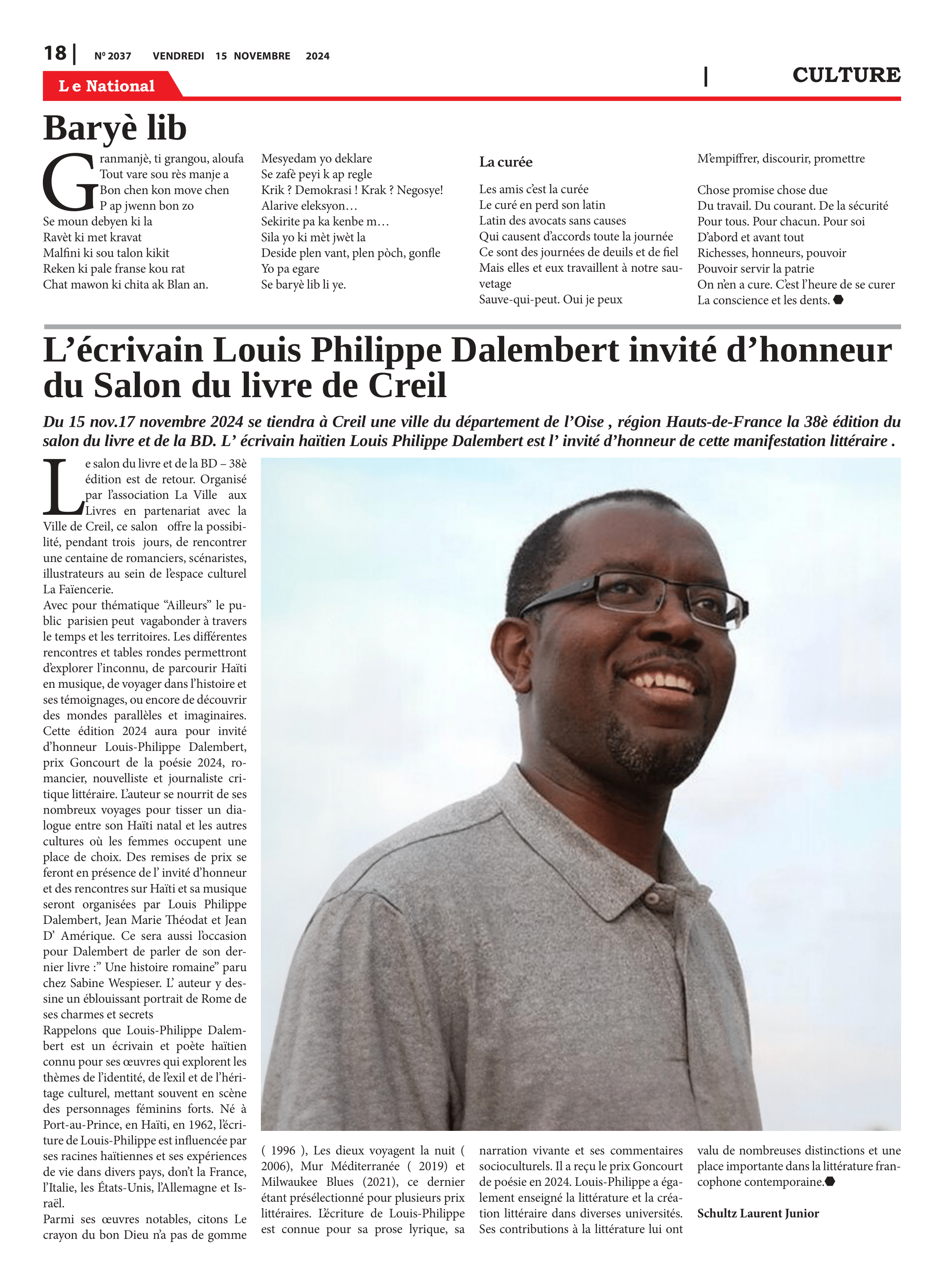 Page 18 de l'édition 2037