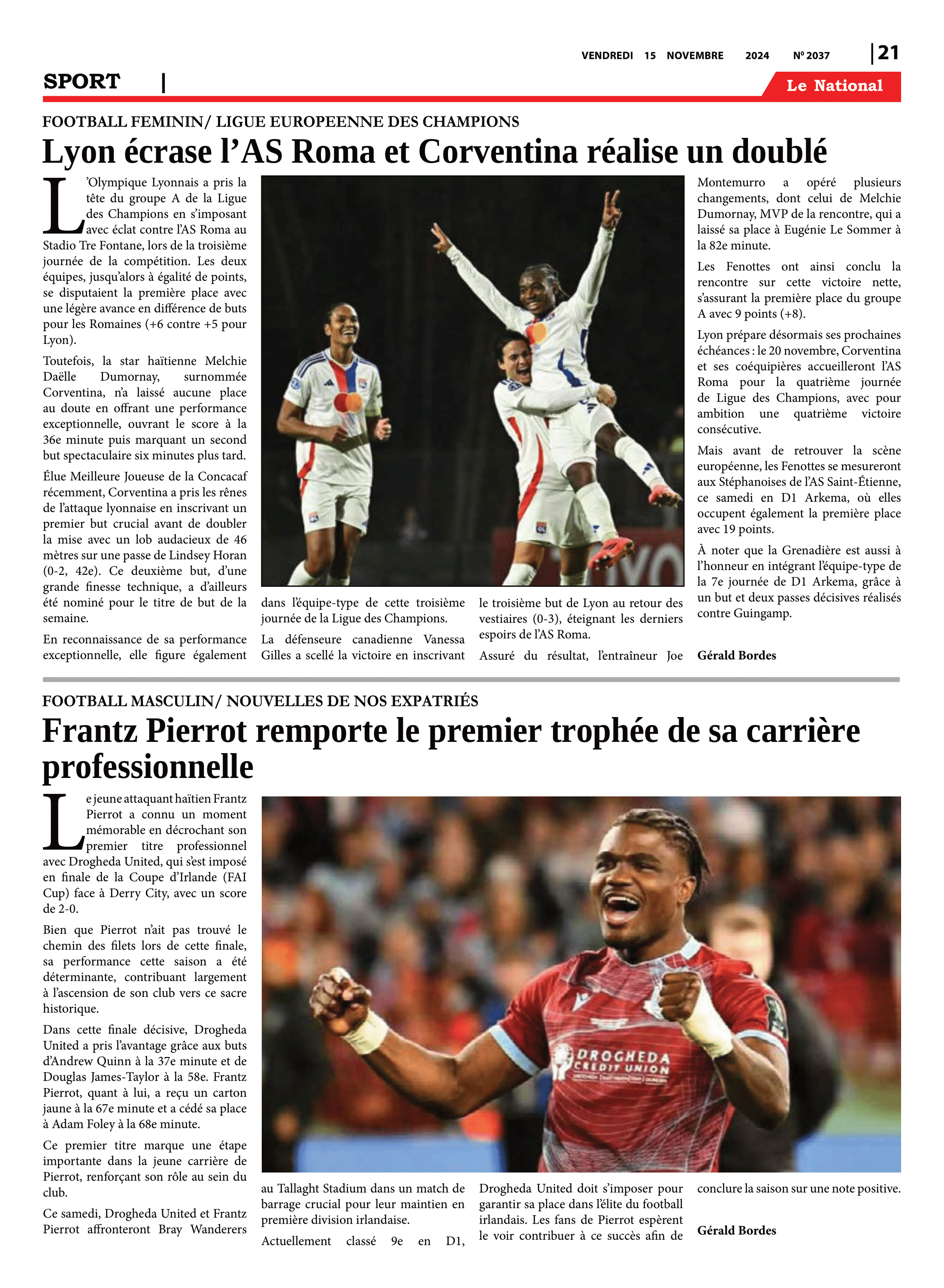 Page 21 de l'édition 2037