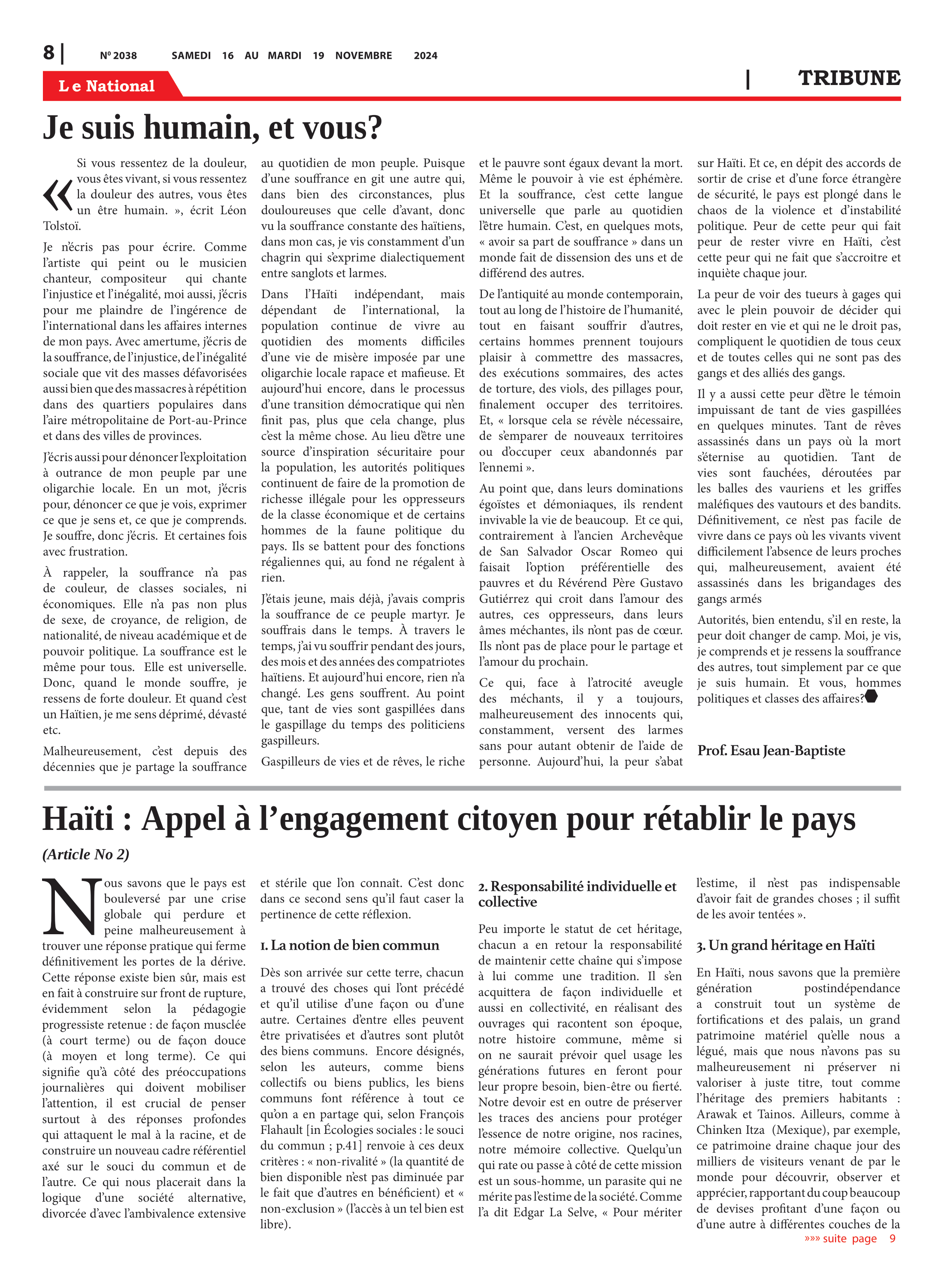 Page 8 de l'édition 2038