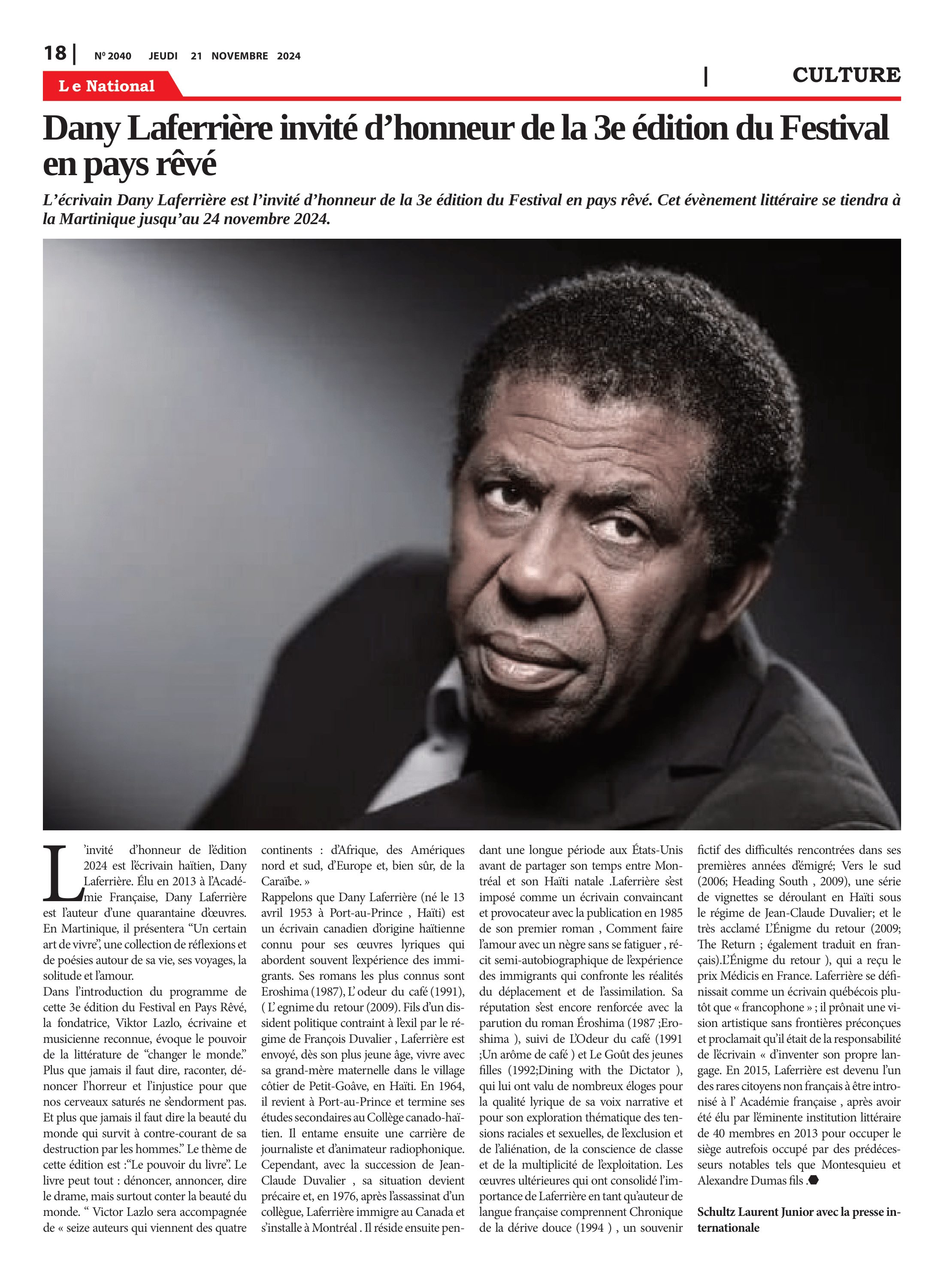 Page 18 de l'édition 2040