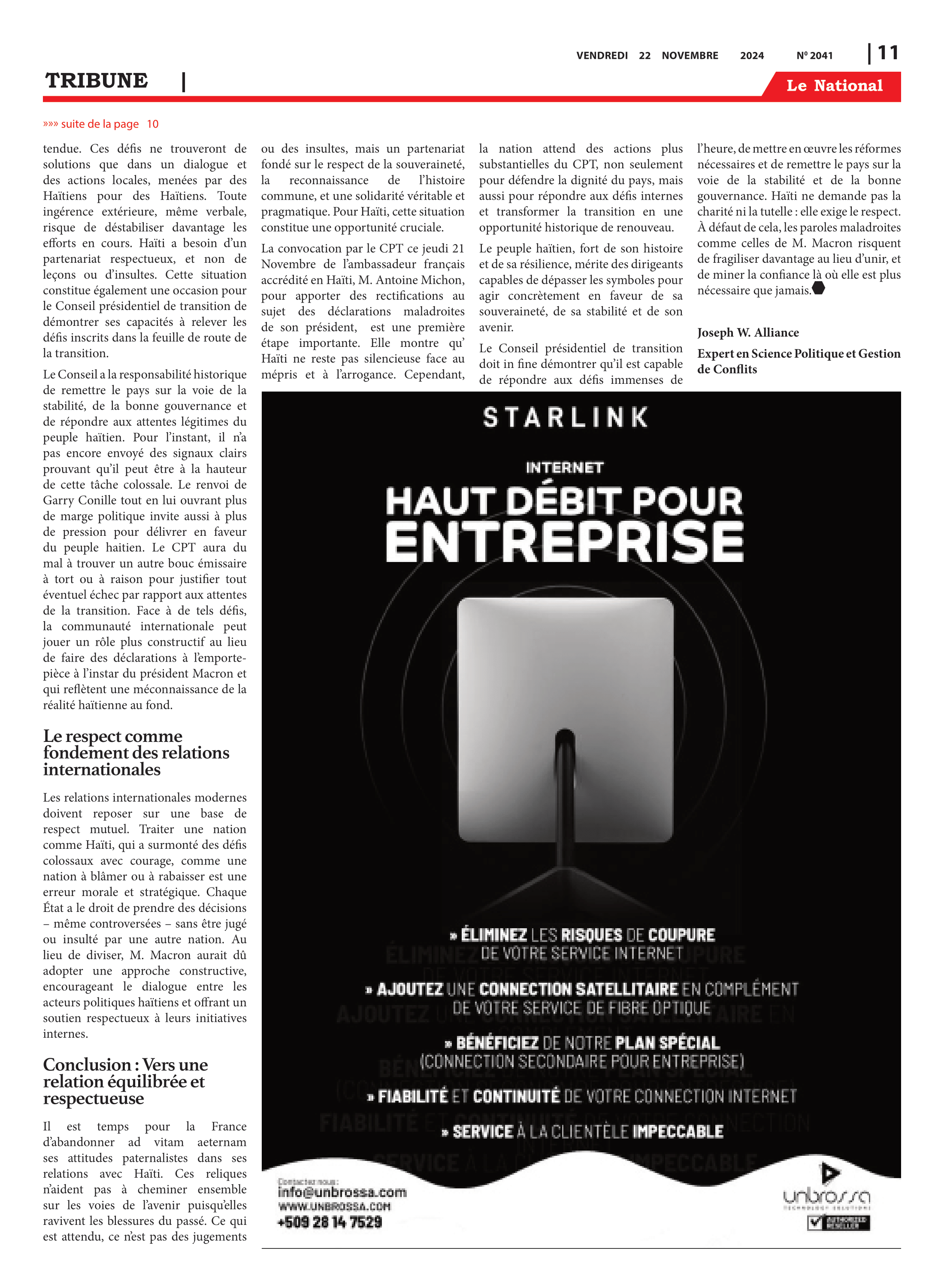 Page 11 de l'édition 2041
