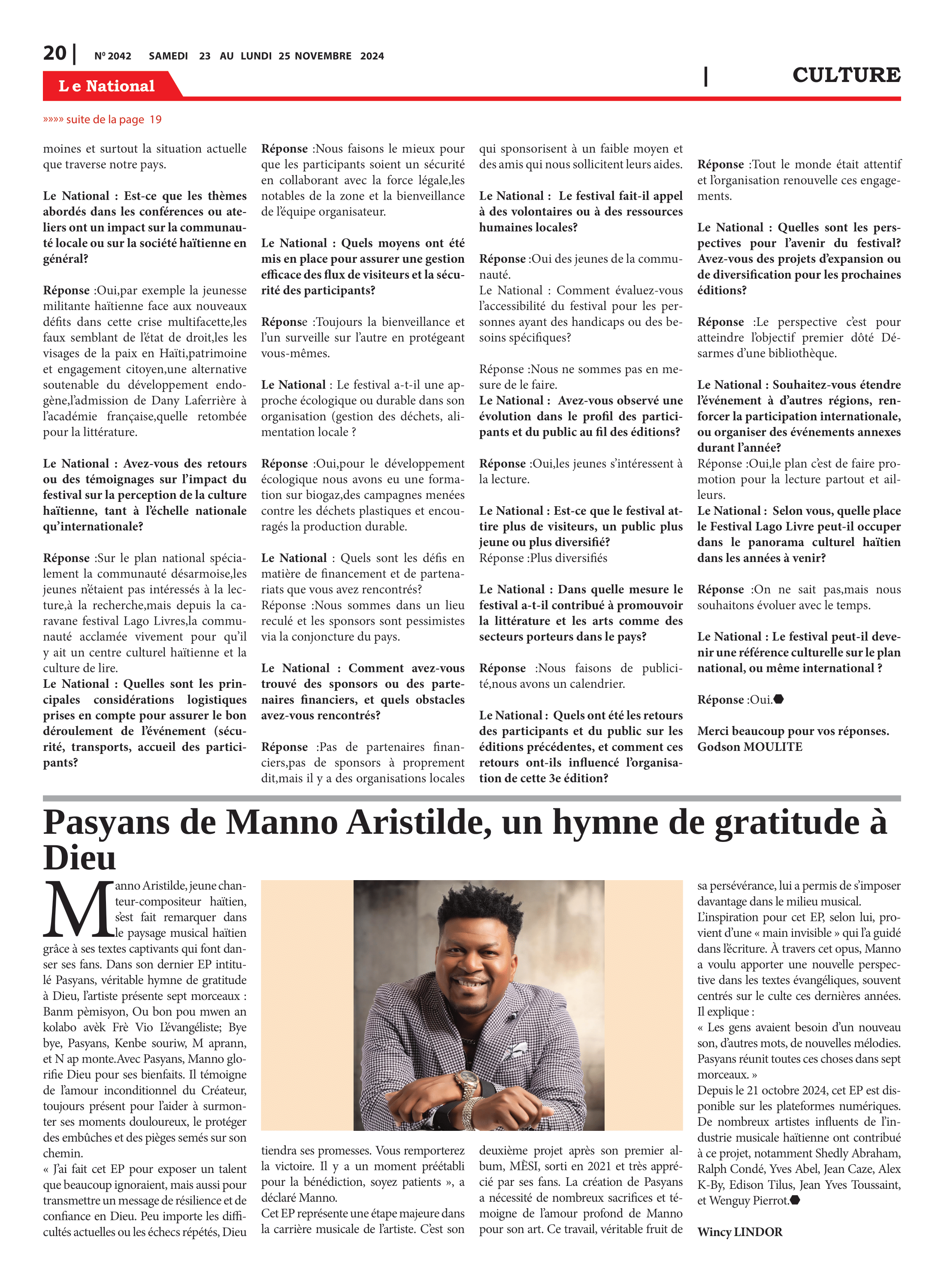 Page 20 de l'édition 2042