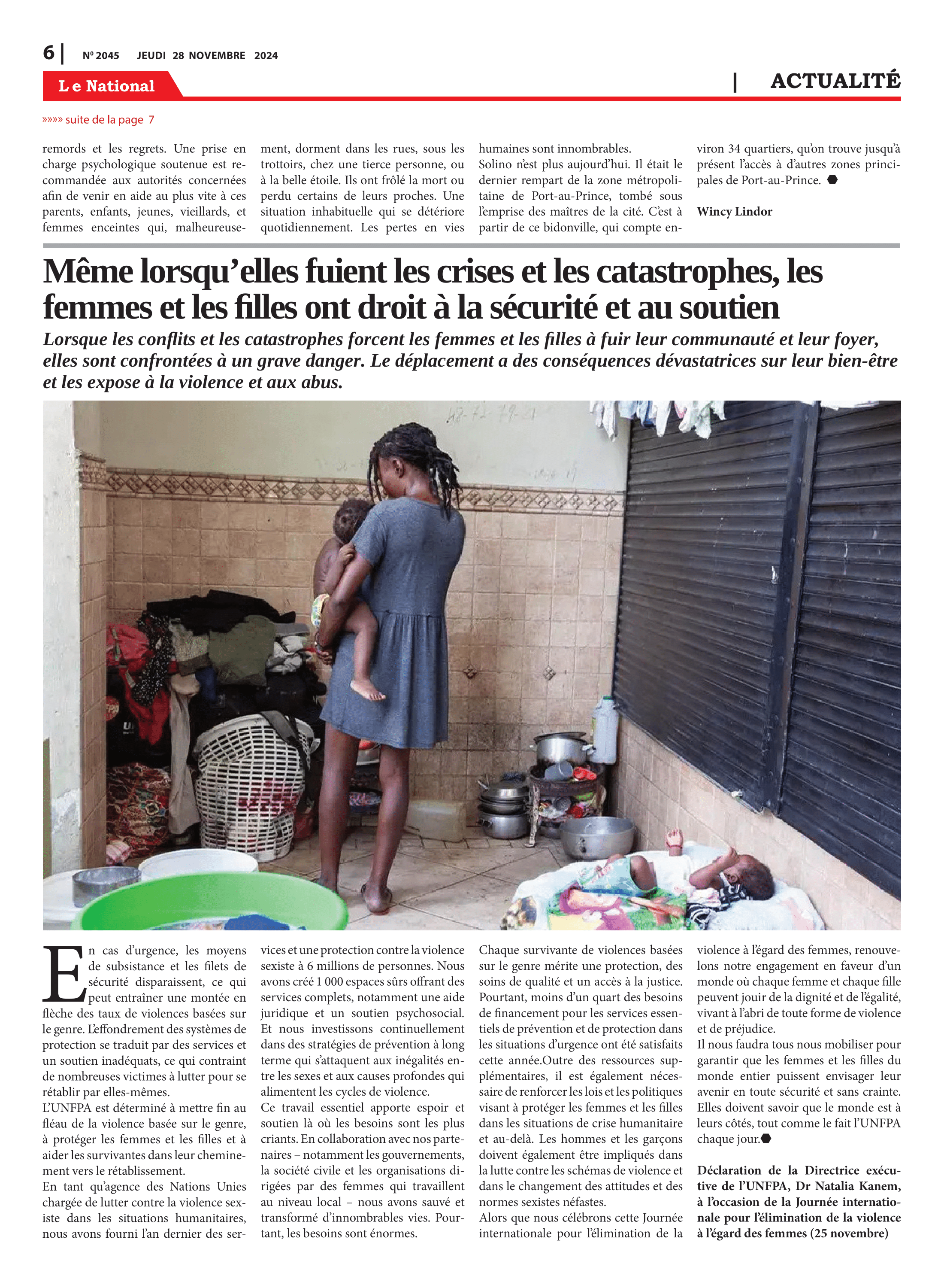 Page 6 de l'édition 2045