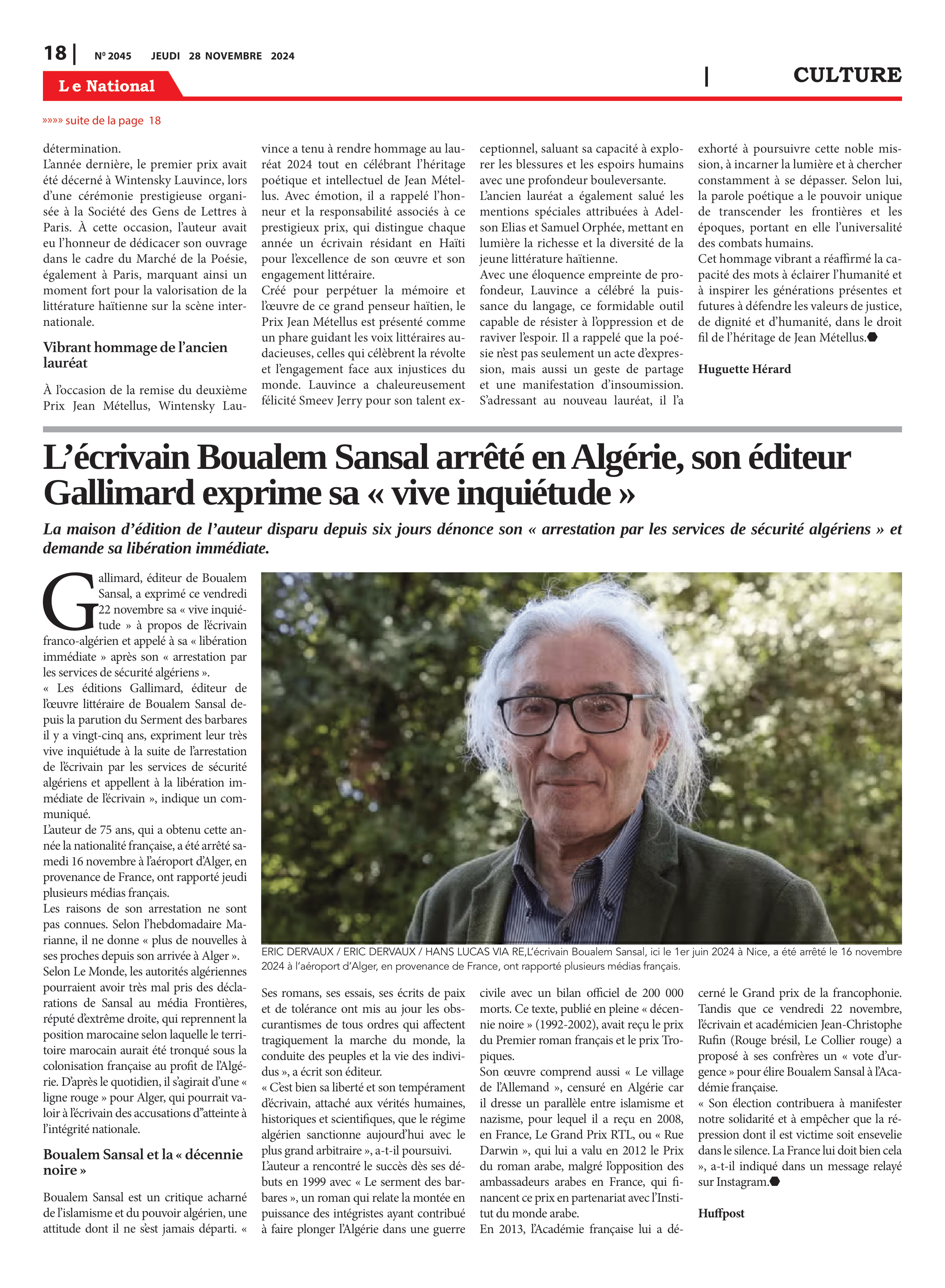 Page 18 de l'édition 2045