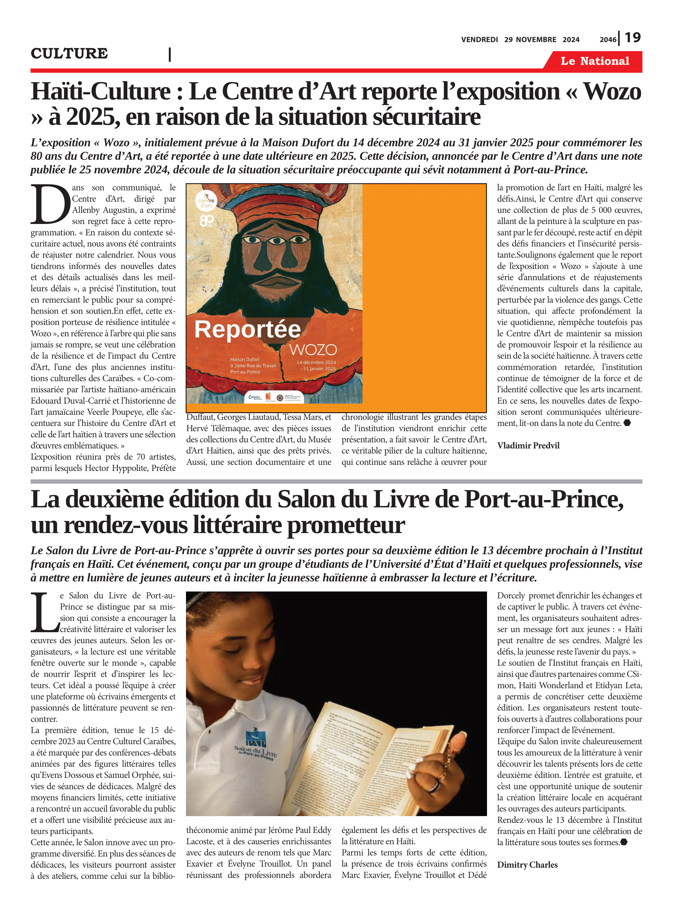 Page 19 de l'édition 2046