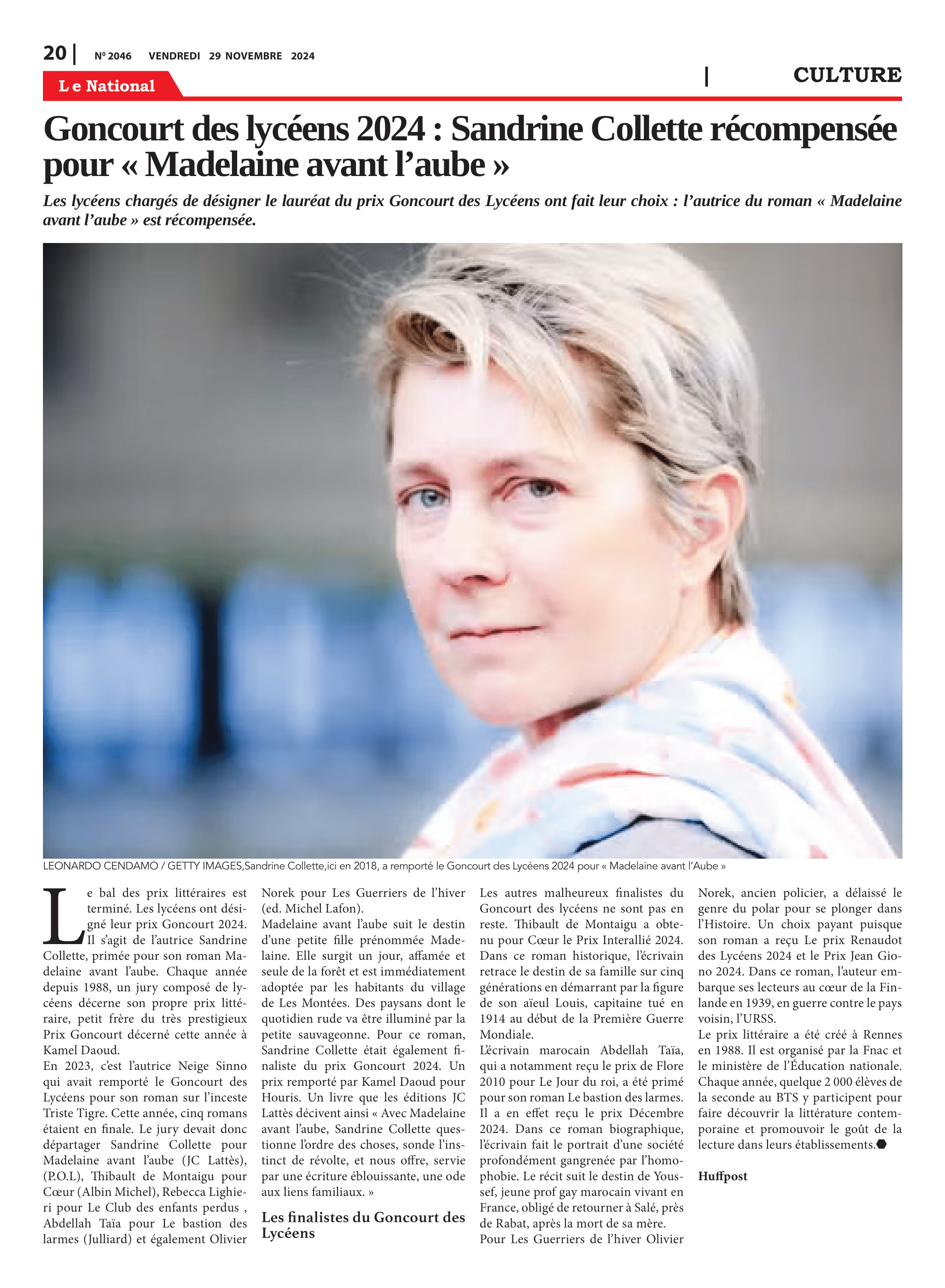 Page 20 de l'édition 2046