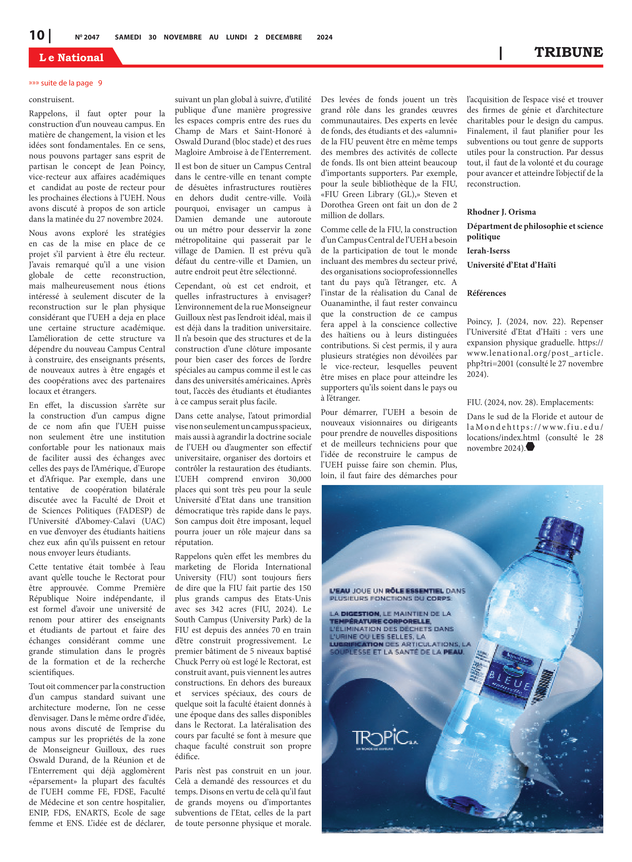 Page 10 de l'édition 2047