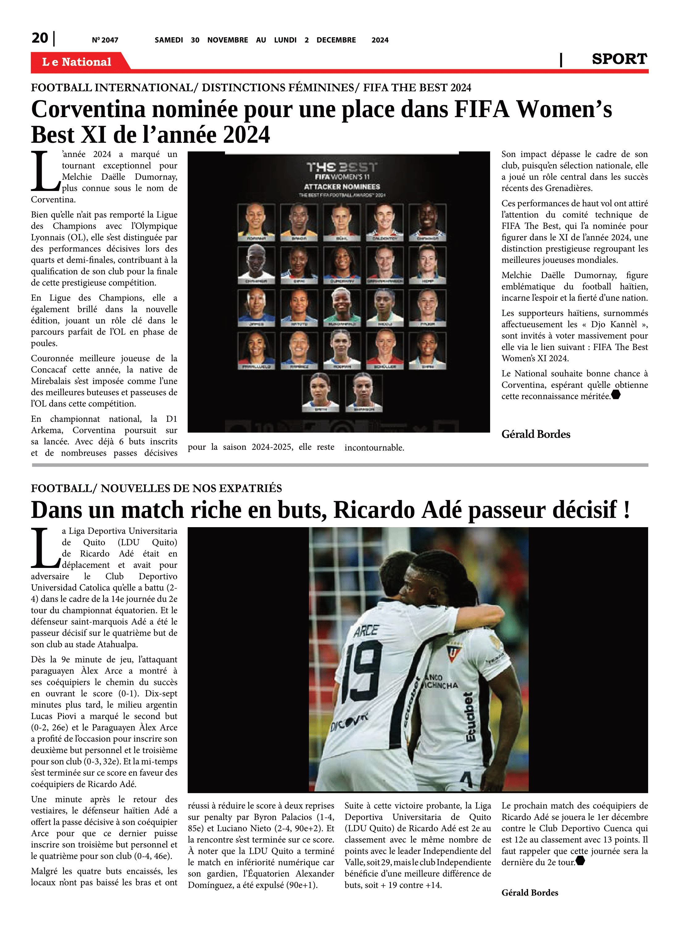 Page 20 de l'édition 2047