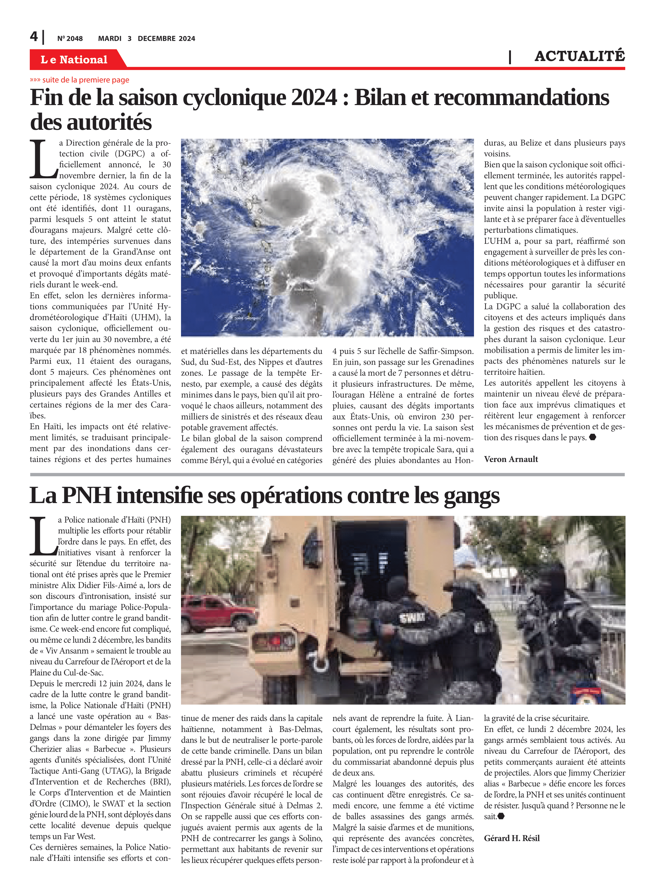 Page 4 de l'édition 2048