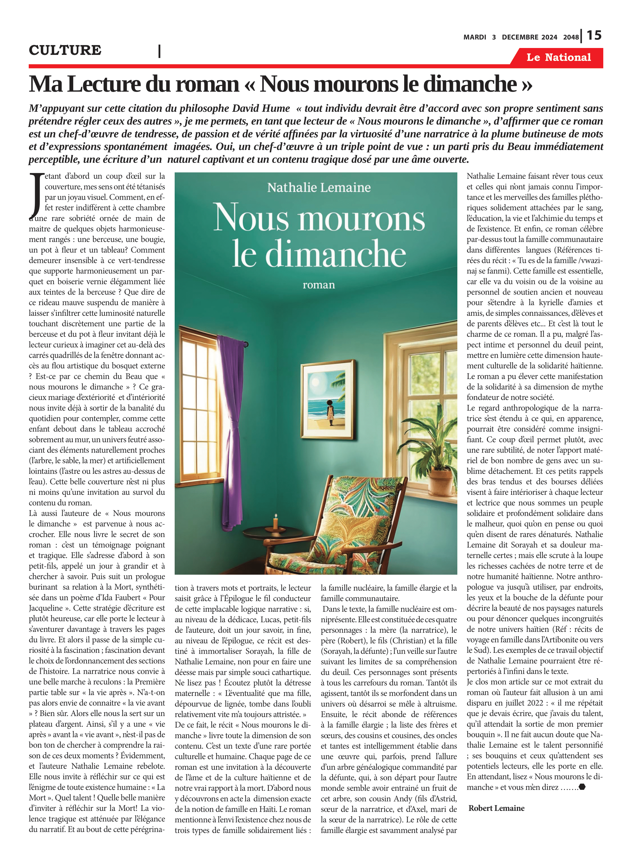 Page 15 de l'édition 2048