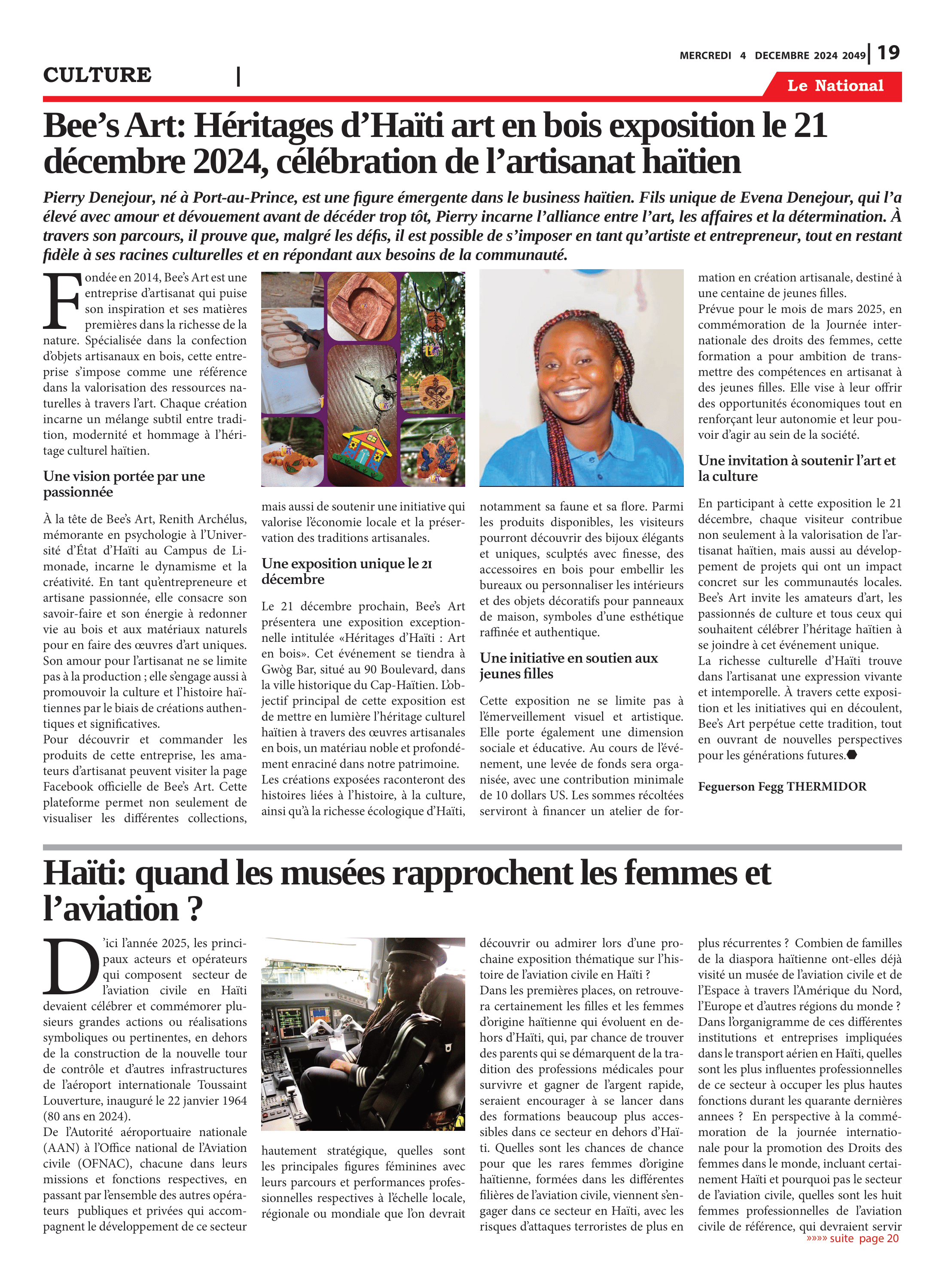 Page 19 de l'édition 2049