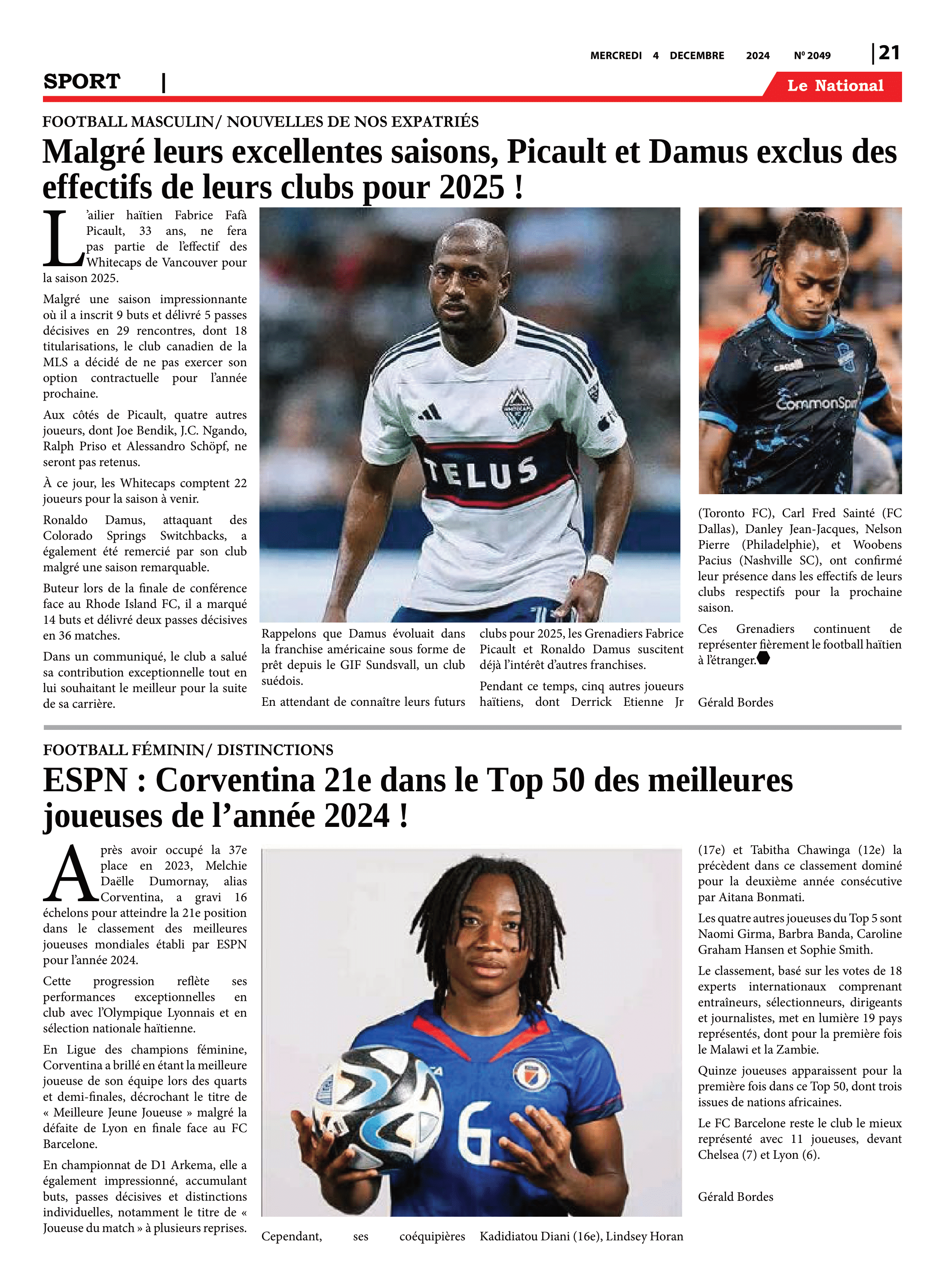 Page 21 de l'édition 2049