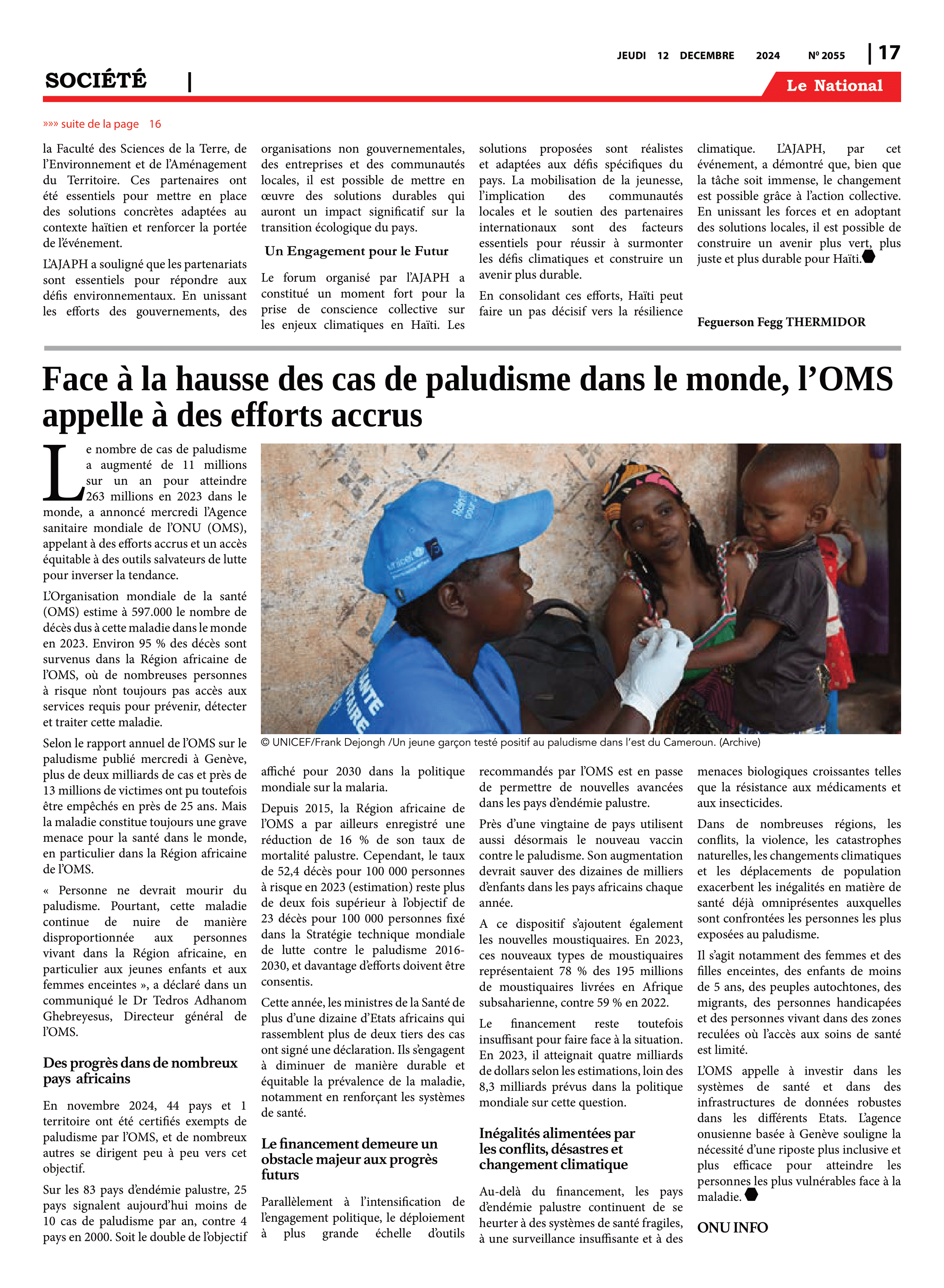 Page 17 de l'édition 2055
