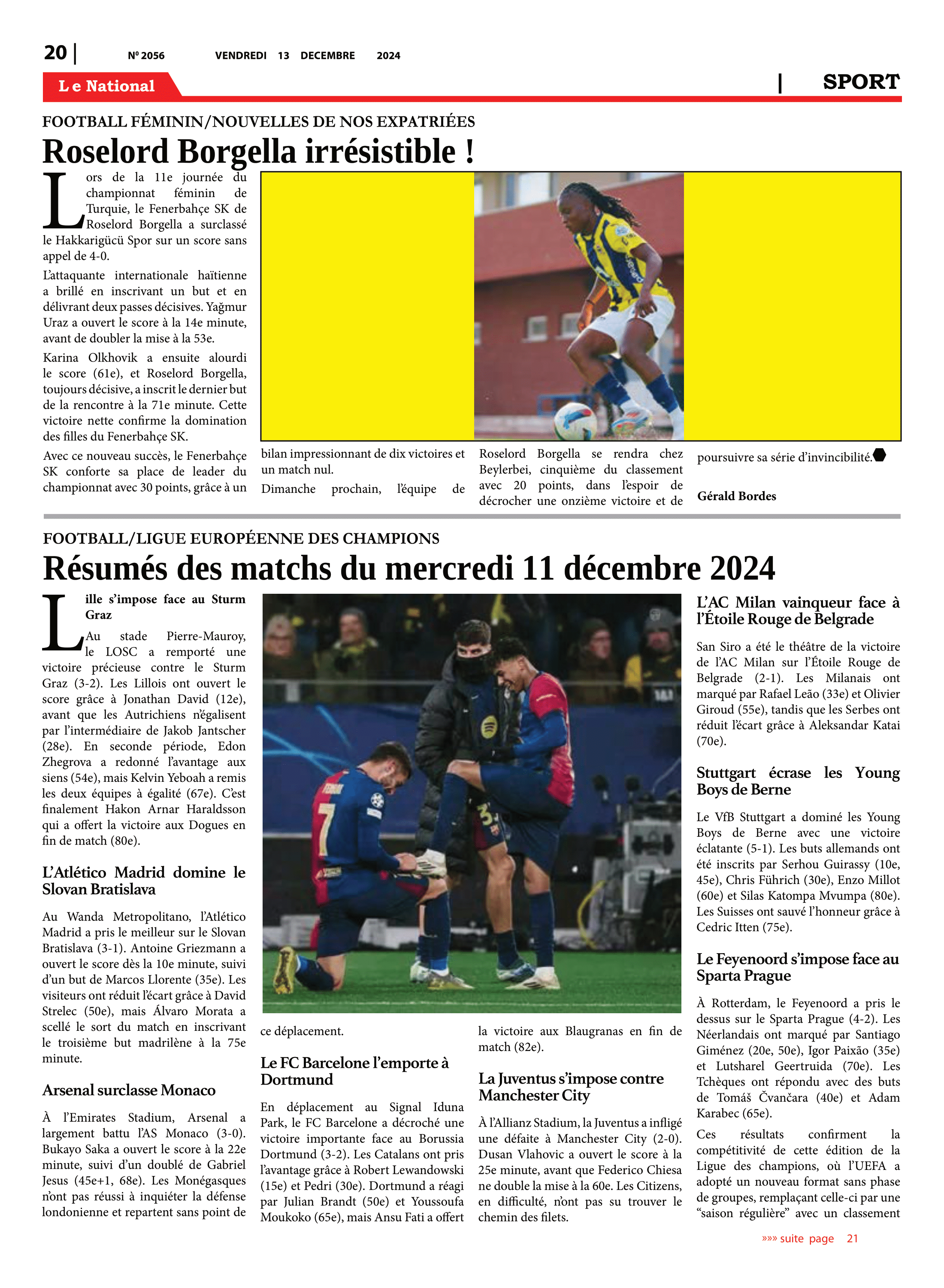 Page 20 de l'édition 2056