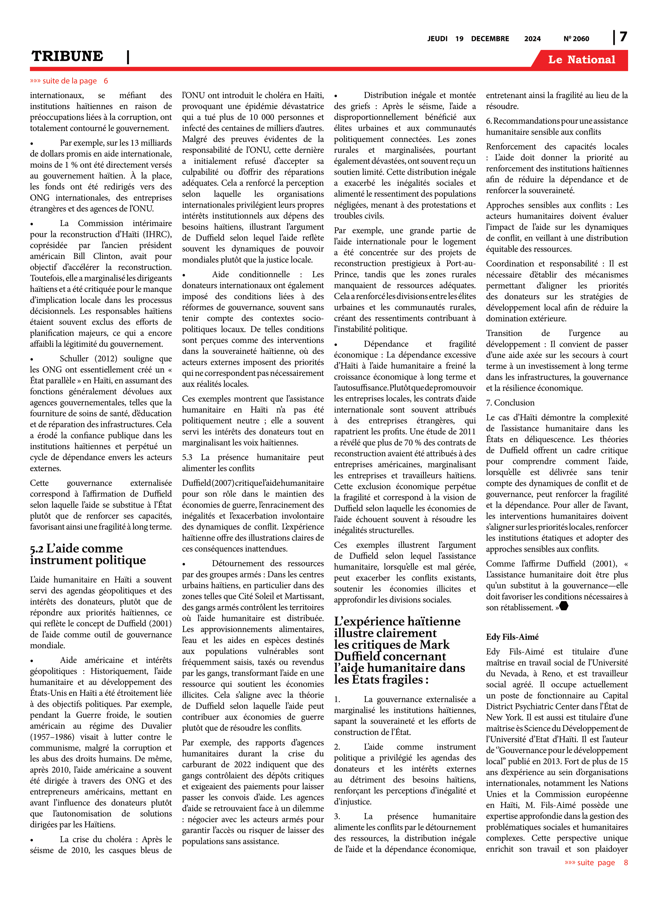 Page 7 de l'édition 2060