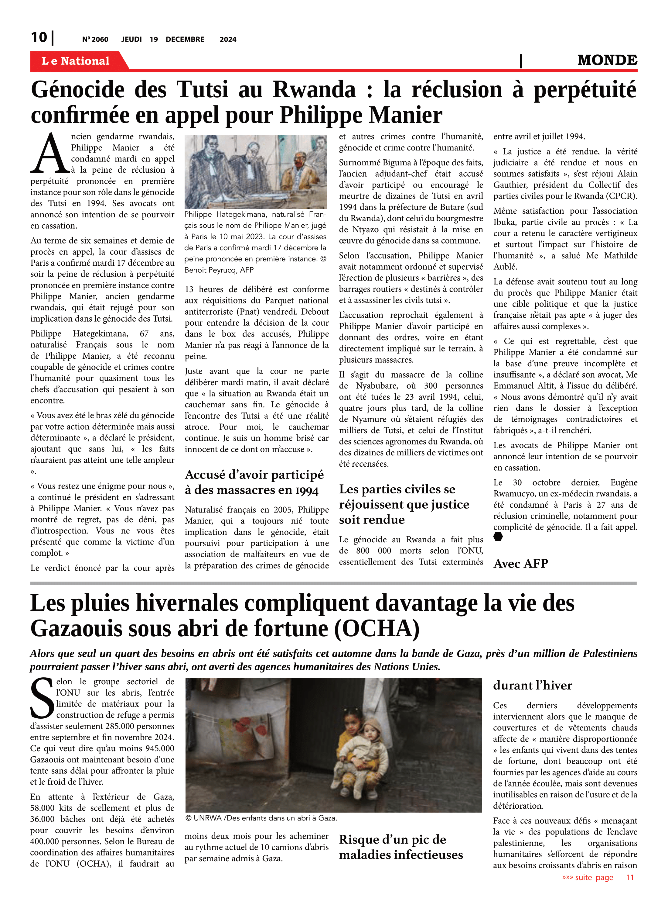 Page 10 de l'édition 2060