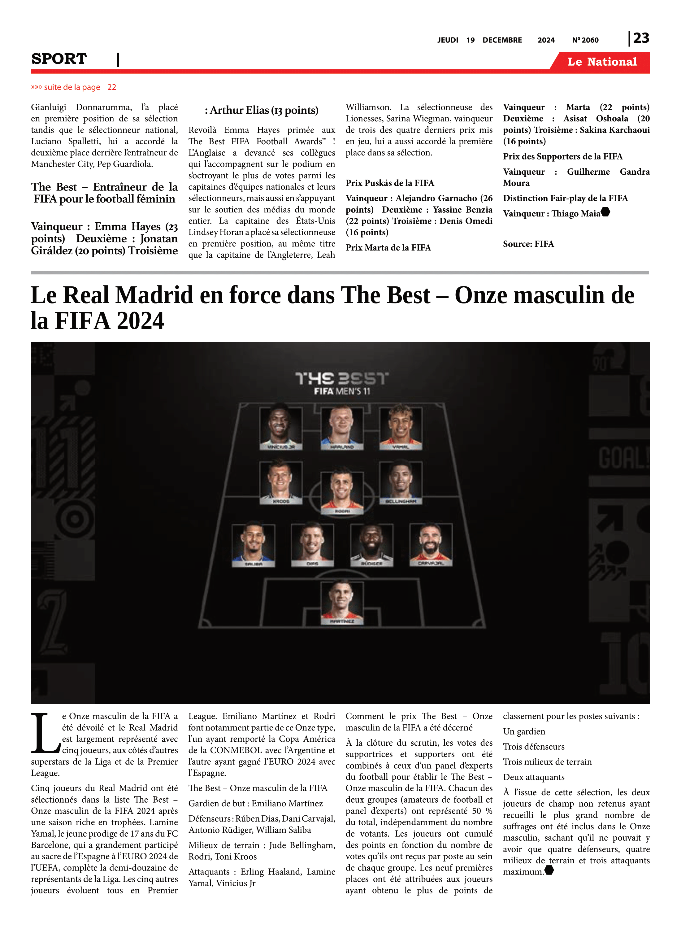Page 23 de l'édition 2060