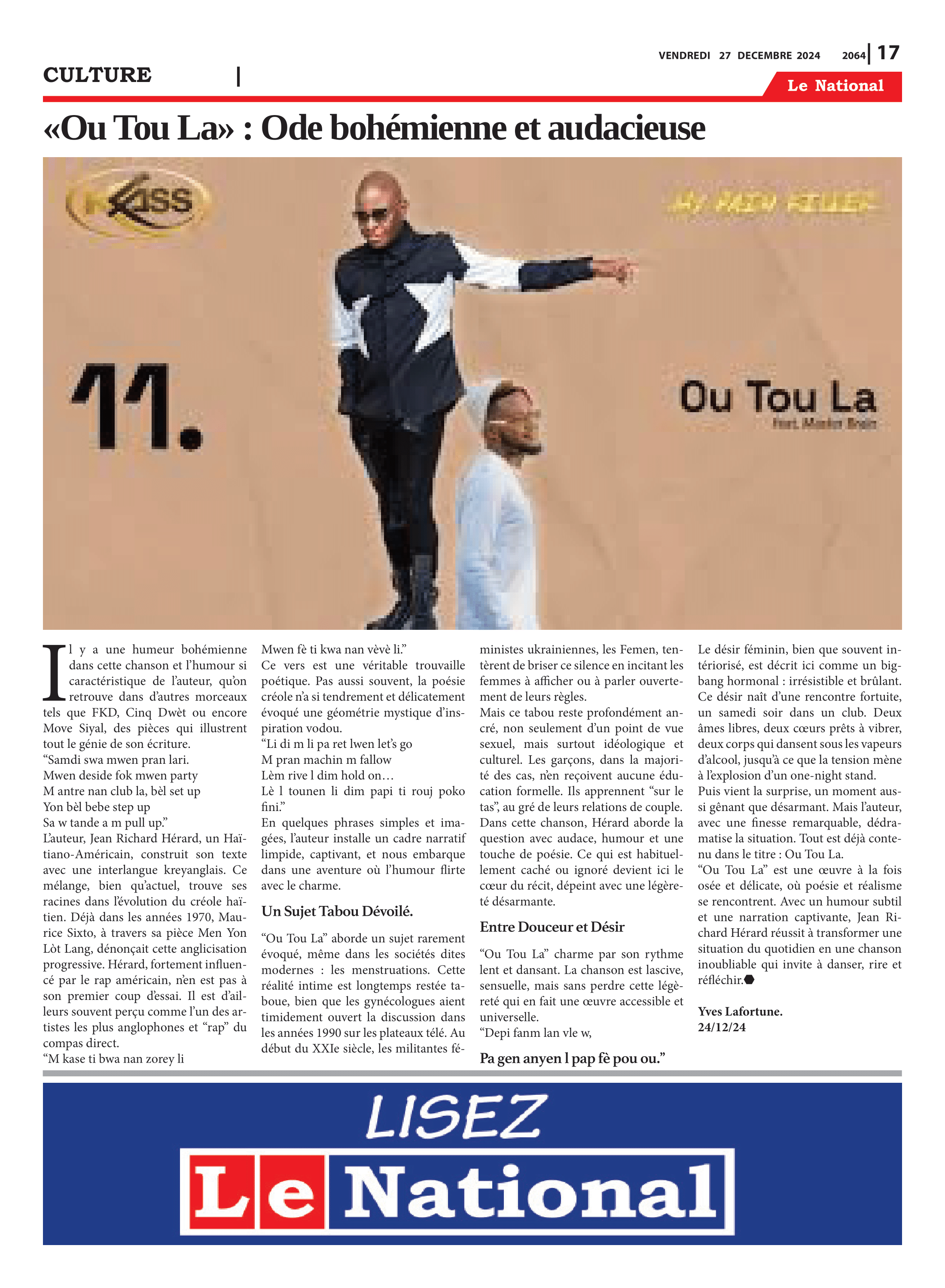 Page 17 de l'édition 2064