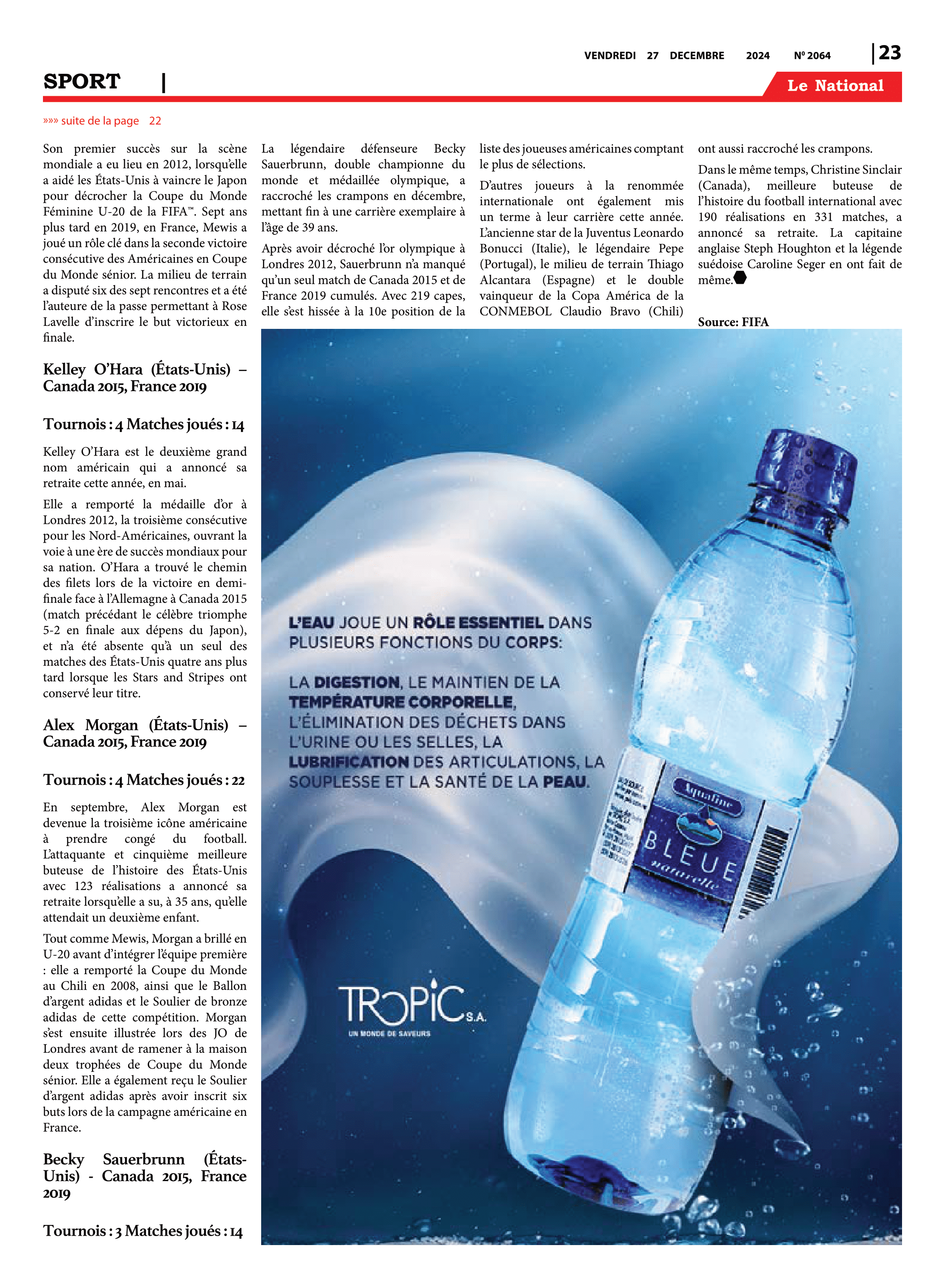Page 23 de l'édition 2064