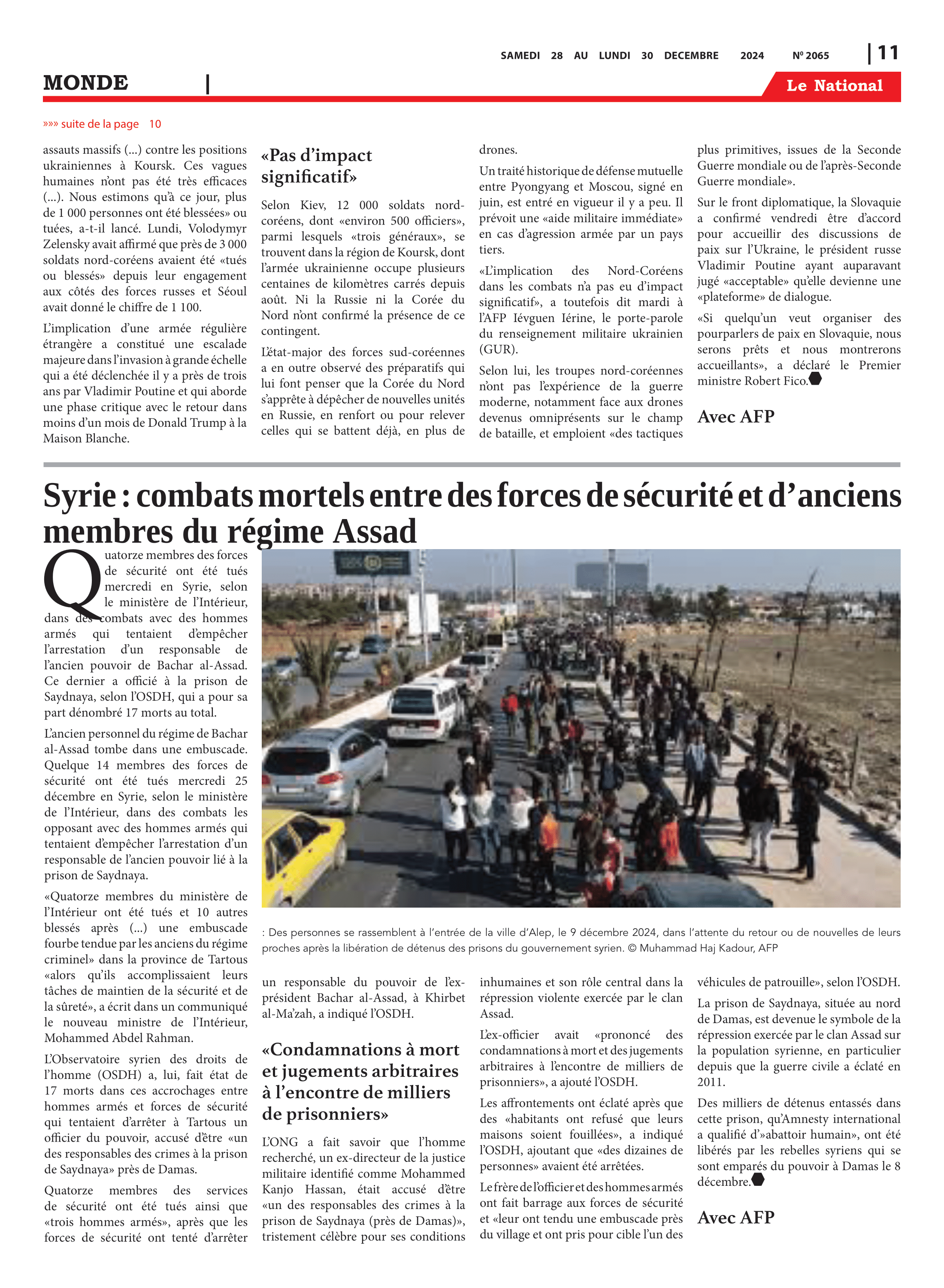 Page 11 de l'édition 2065