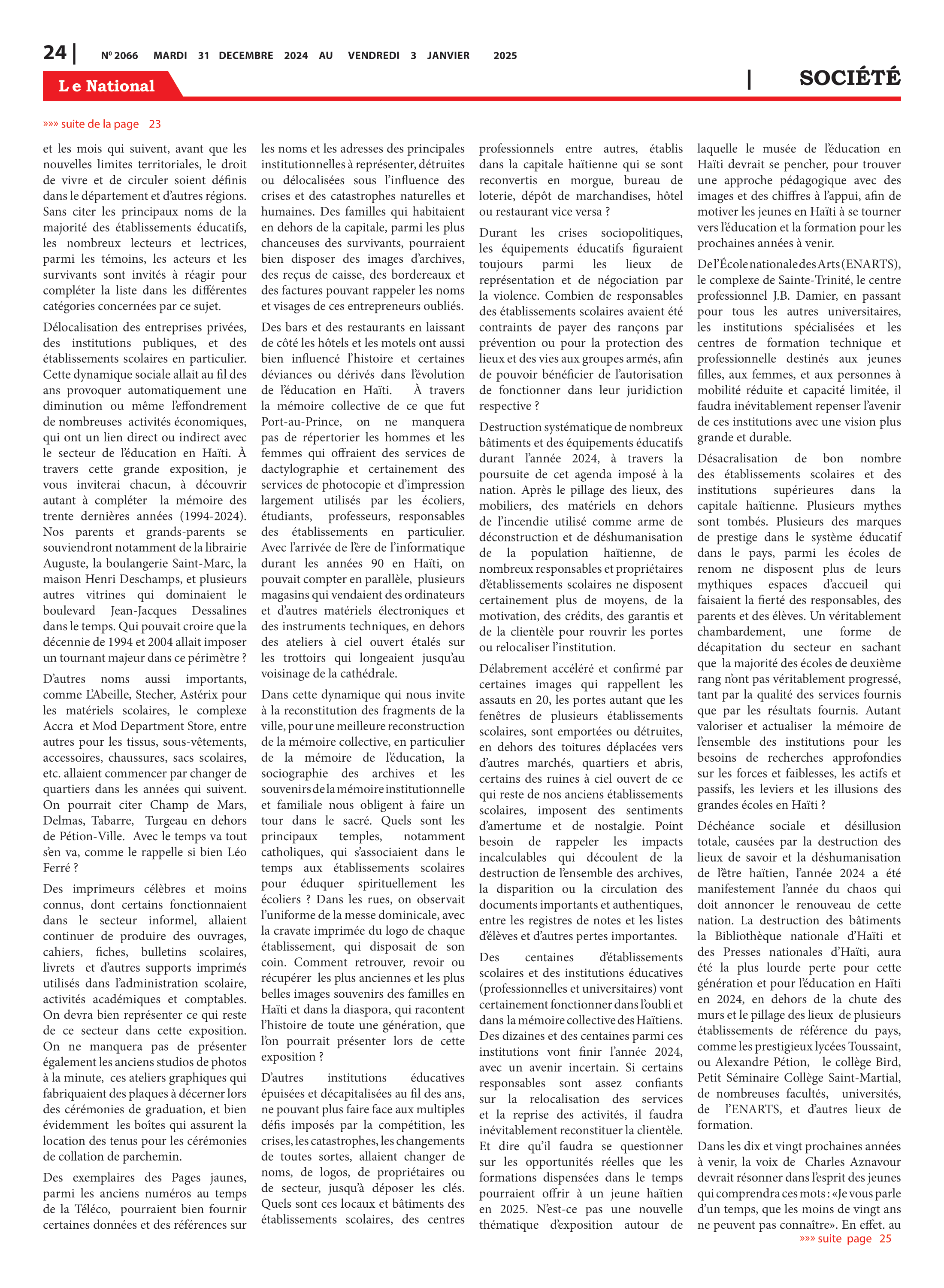 Page 24 de l'édition 2066
