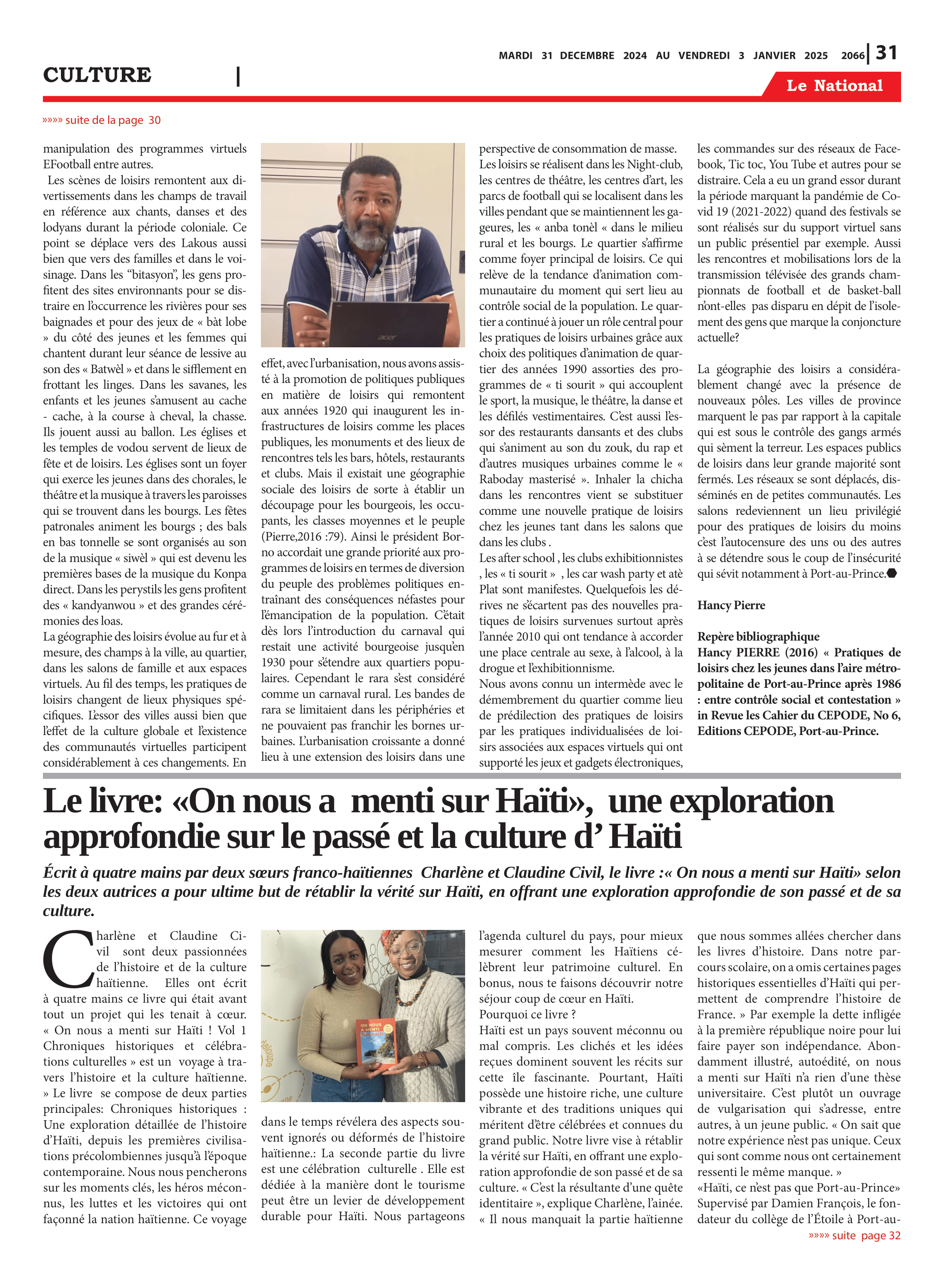 Page 31 de l'édition 2066