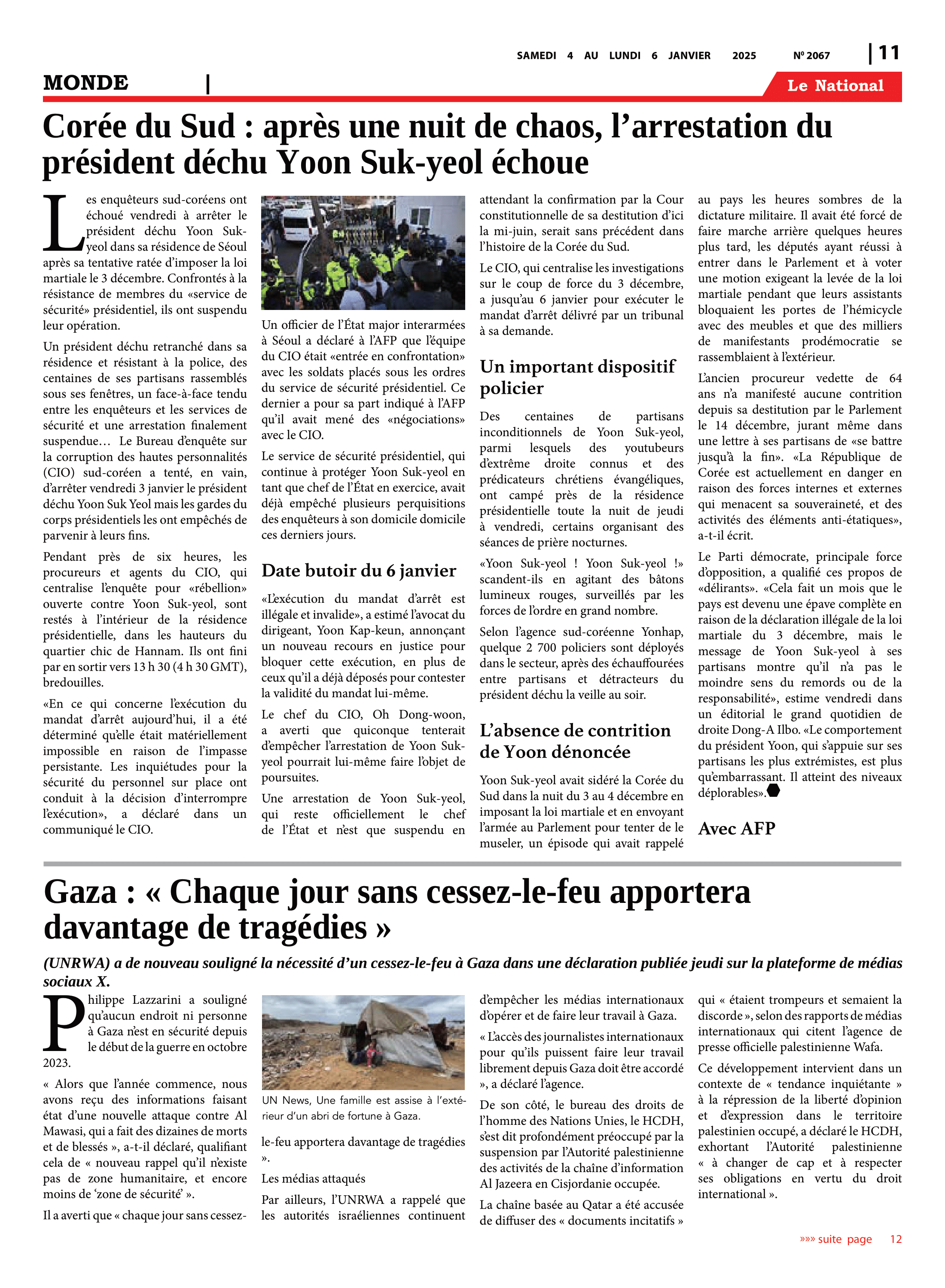 Page 11 de l'édition 2067