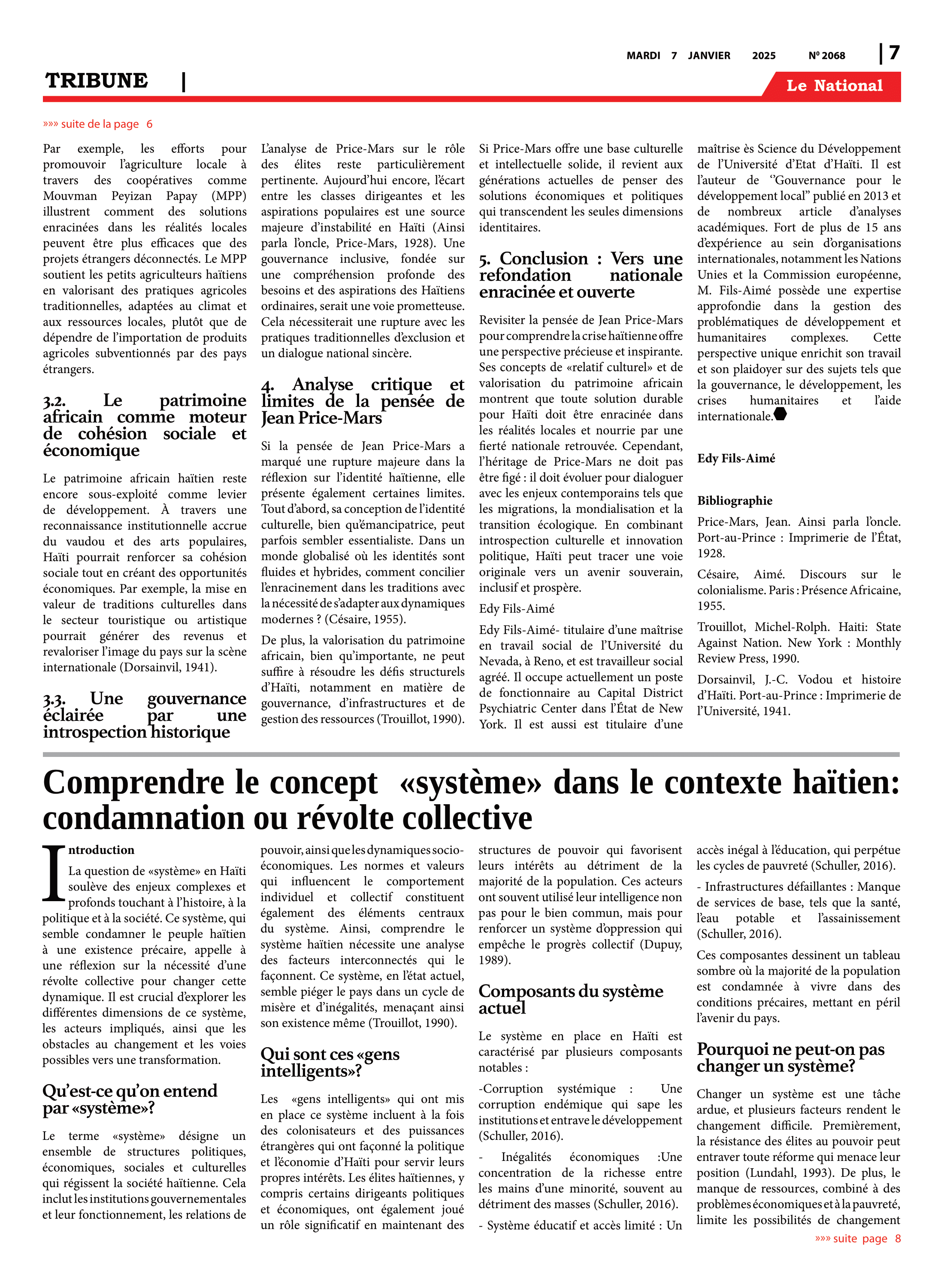 Page 7 de l'édition 2068
