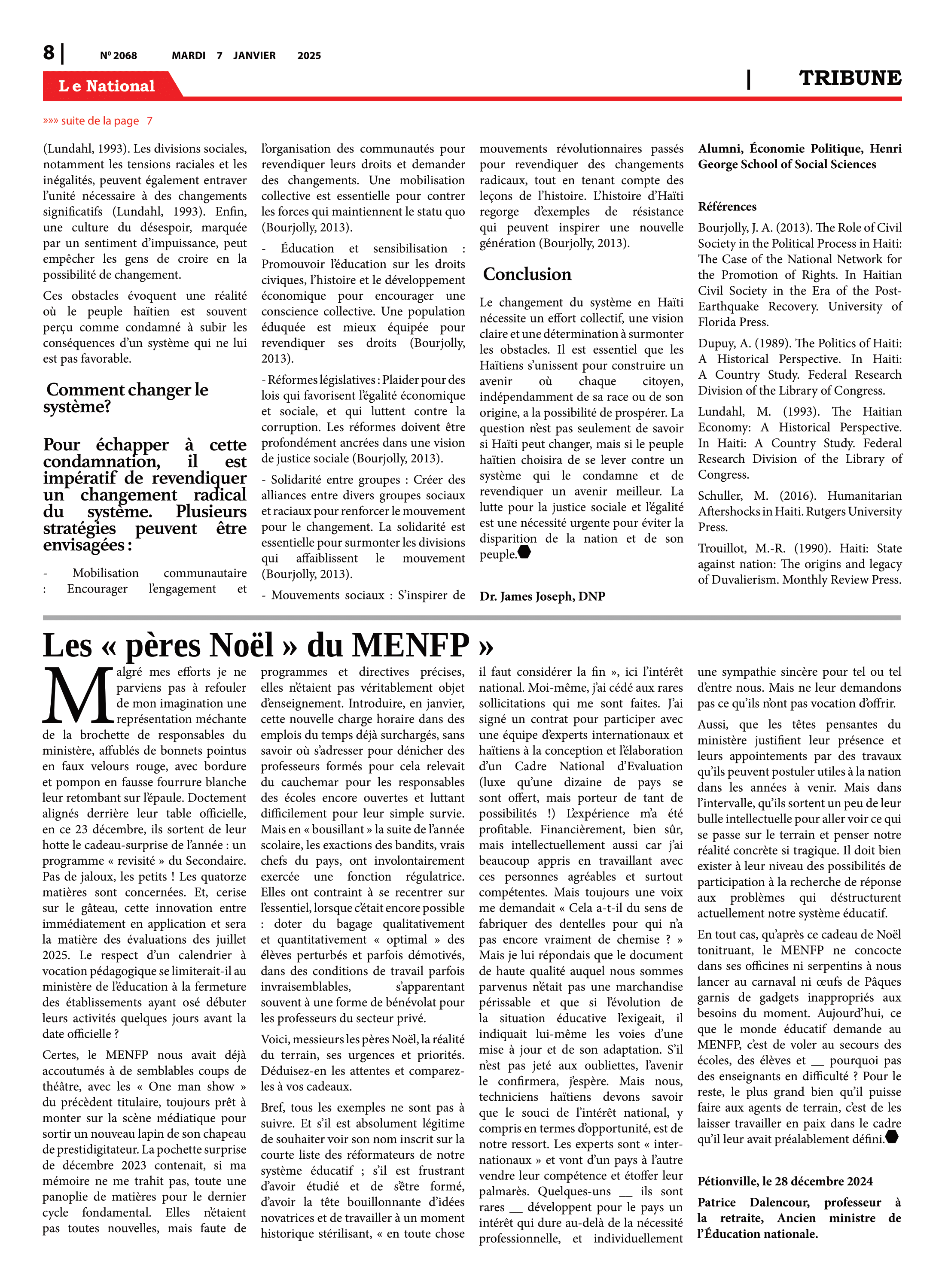 Page 8 de l'édition 2068