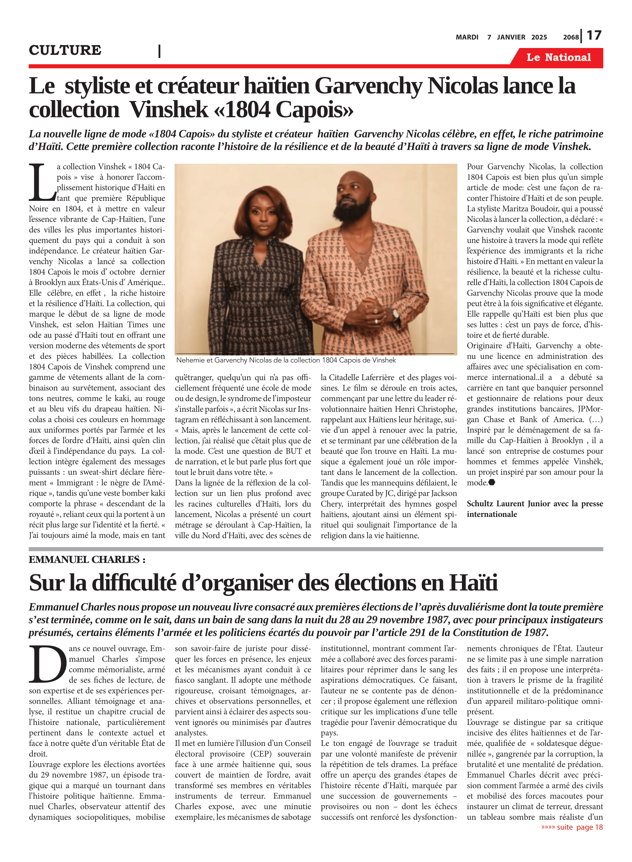 Page 17 de l'édition 2068