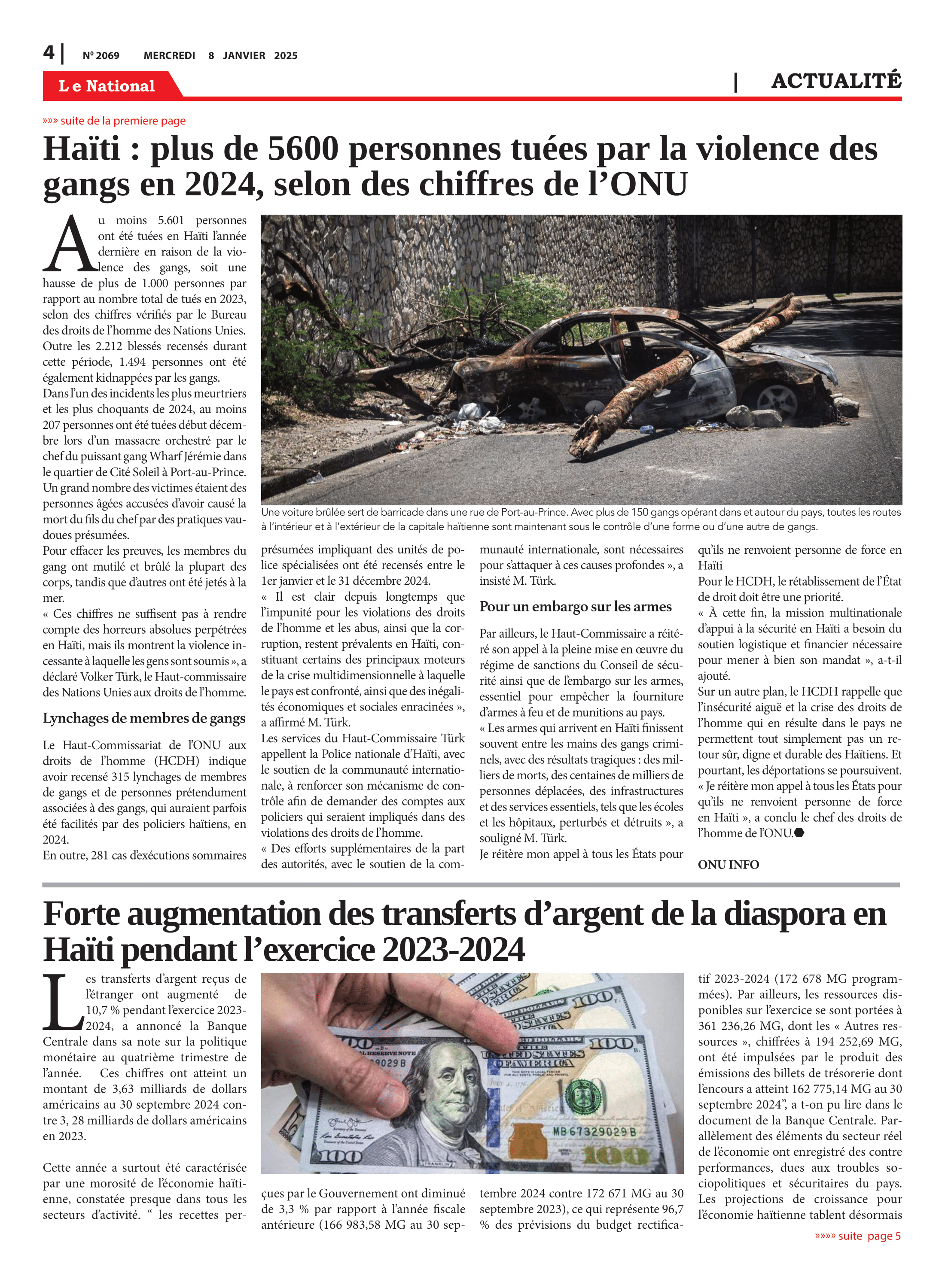 Page 4 de l'édition 2069