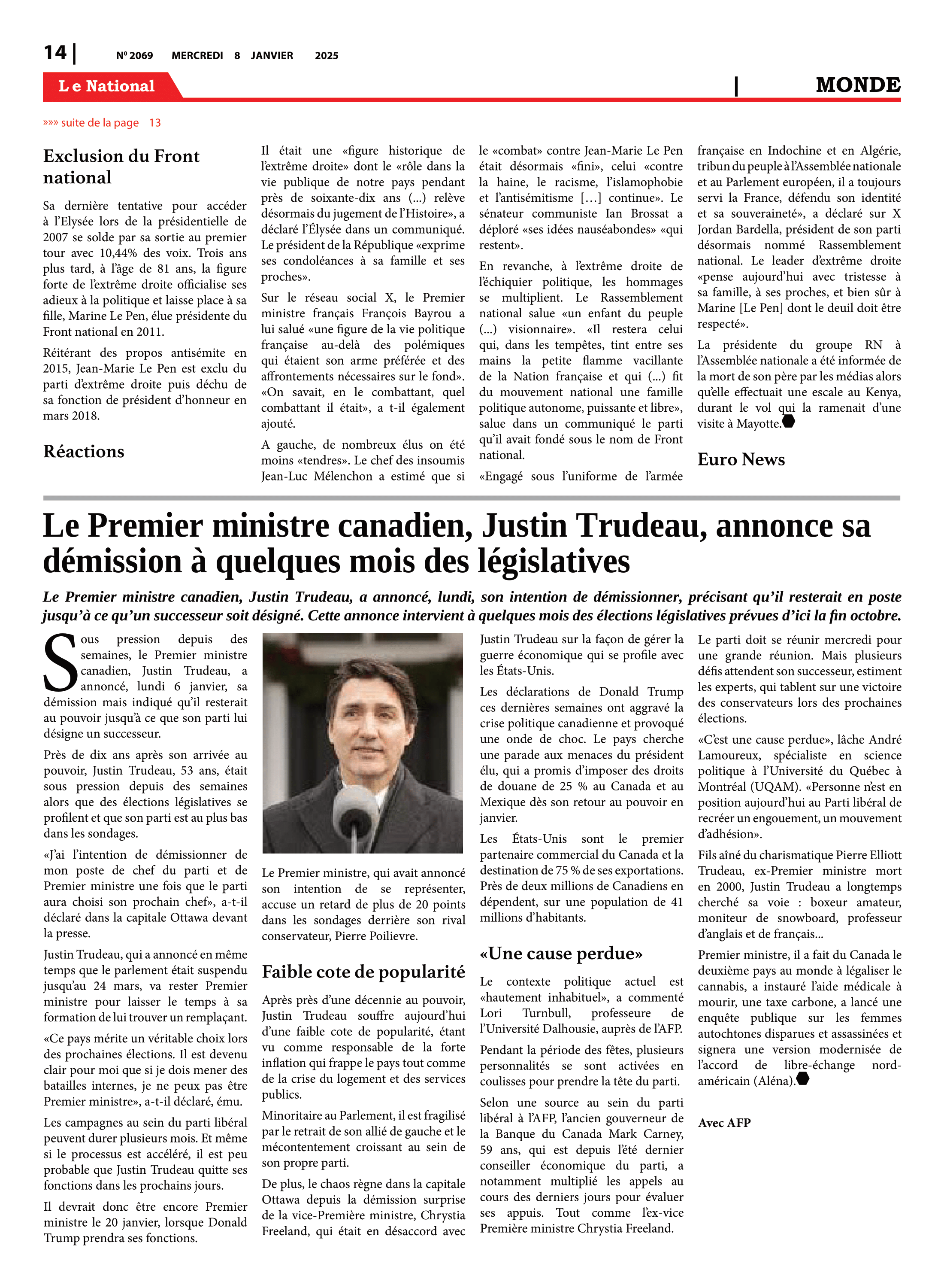 Page 14 de l'édition 2069