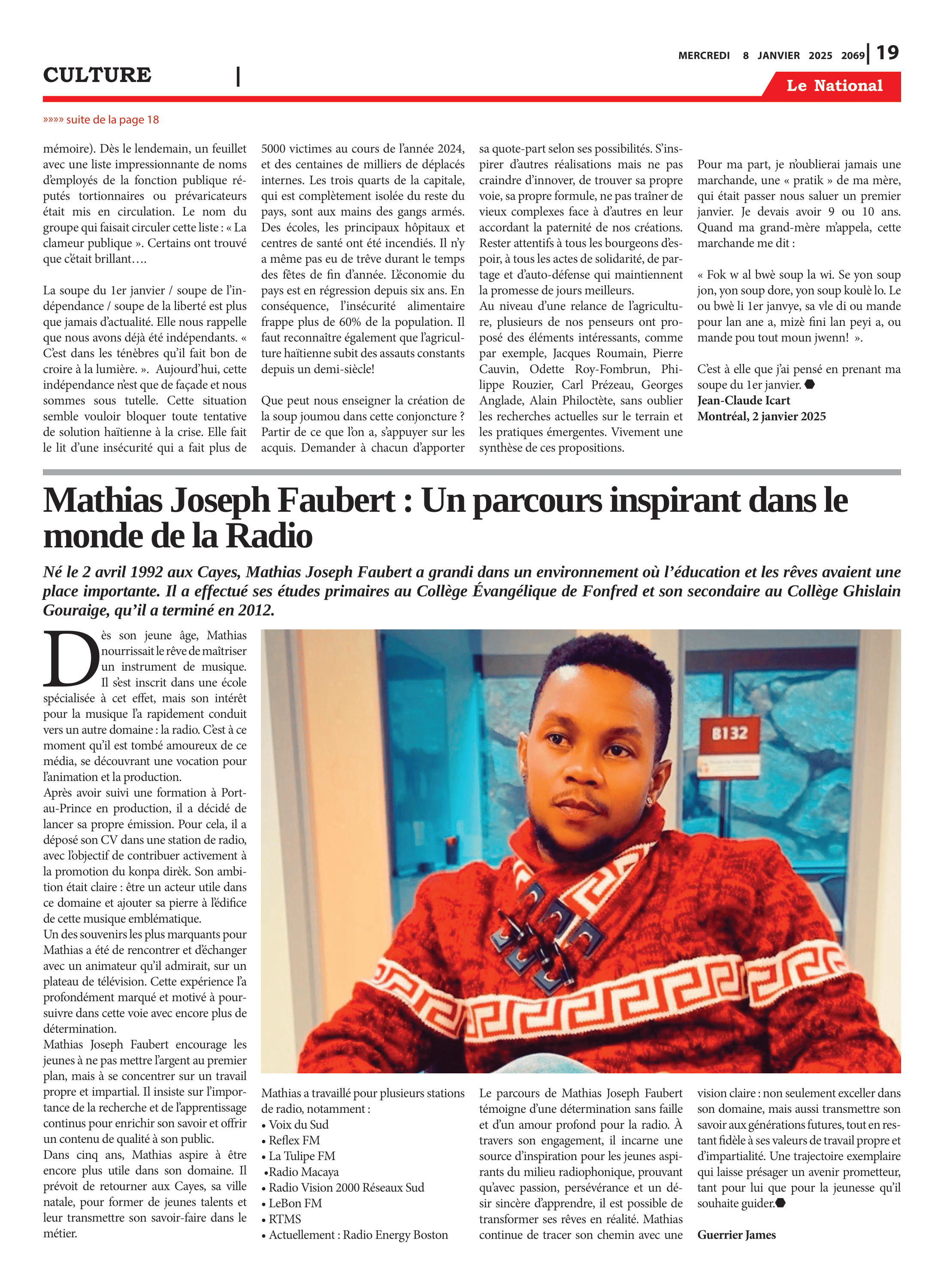 Page 19 de l'édition 2069