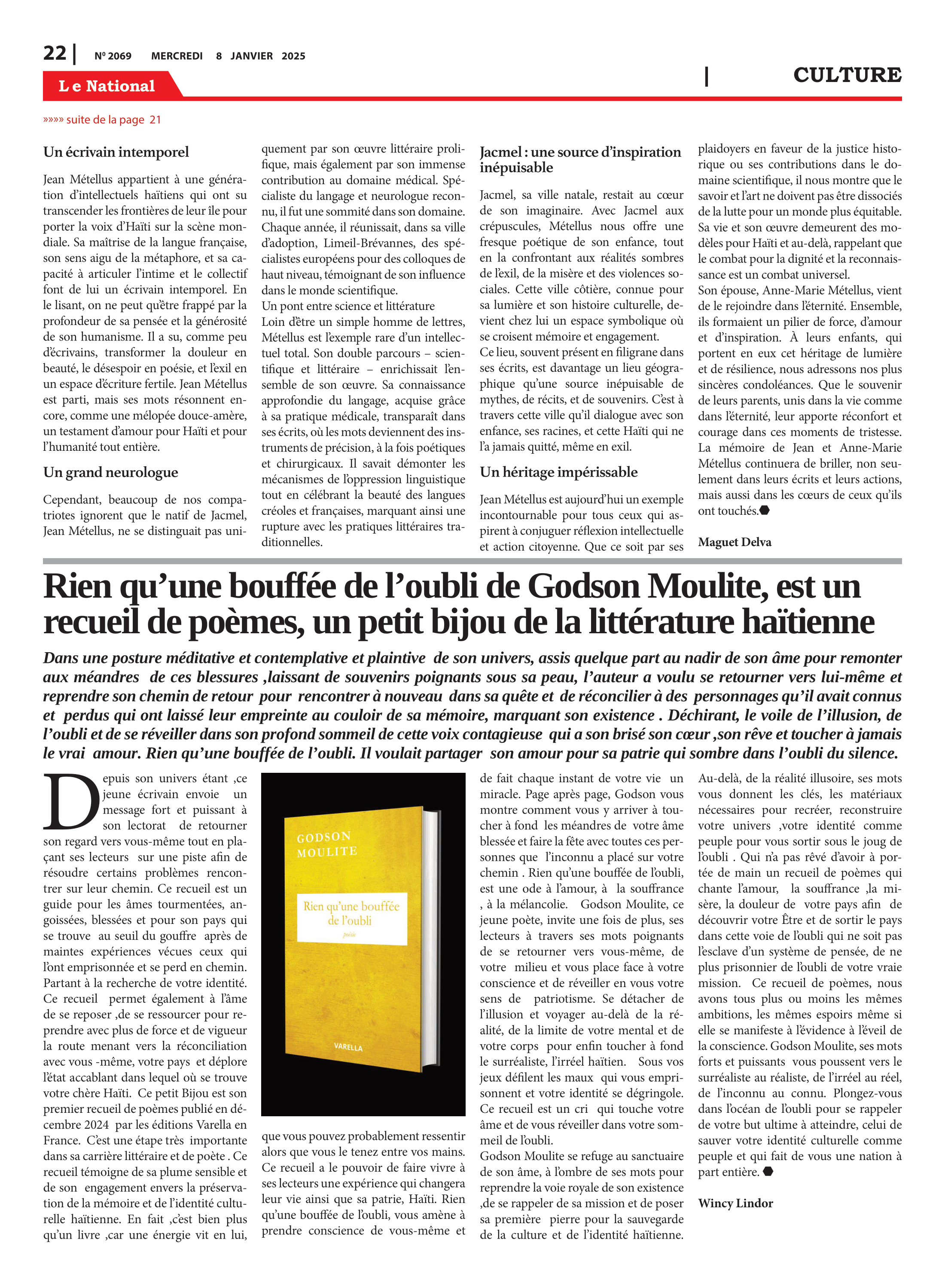 Page 22 de l'édition 2069