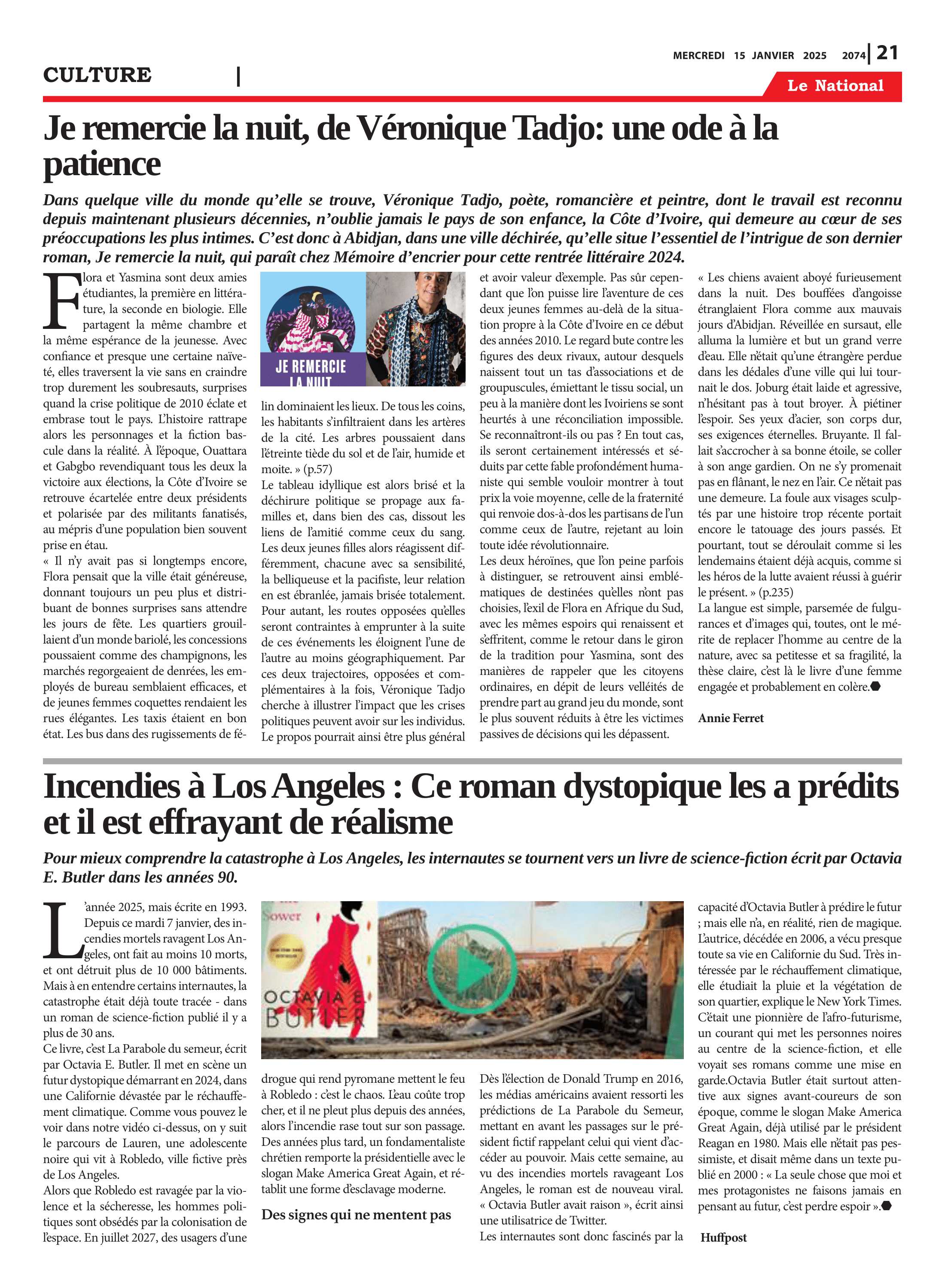 Page 21 de l'édition 2074