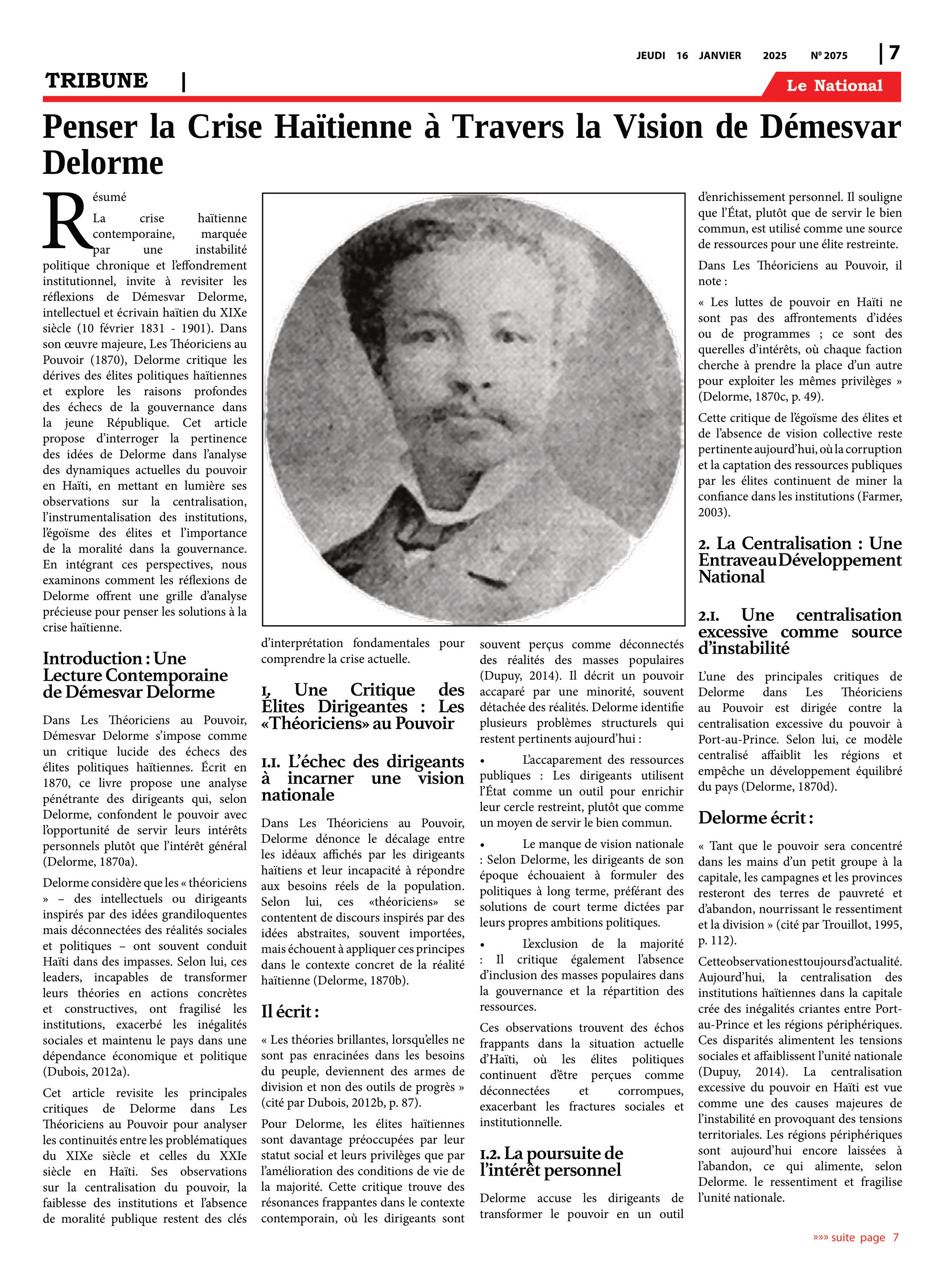 Page 7 de l'édition 2075