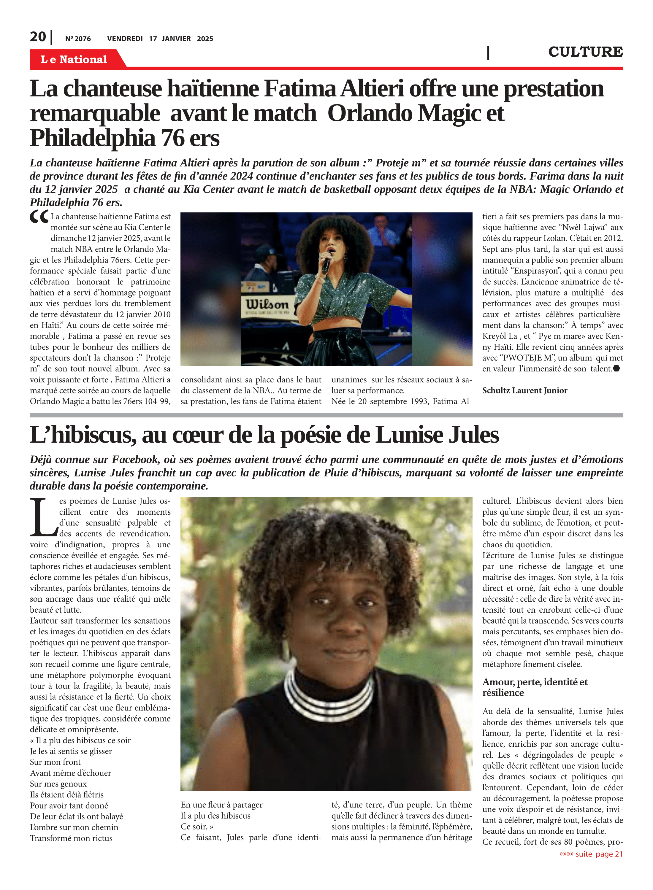 Page 20 de l'édition 2076