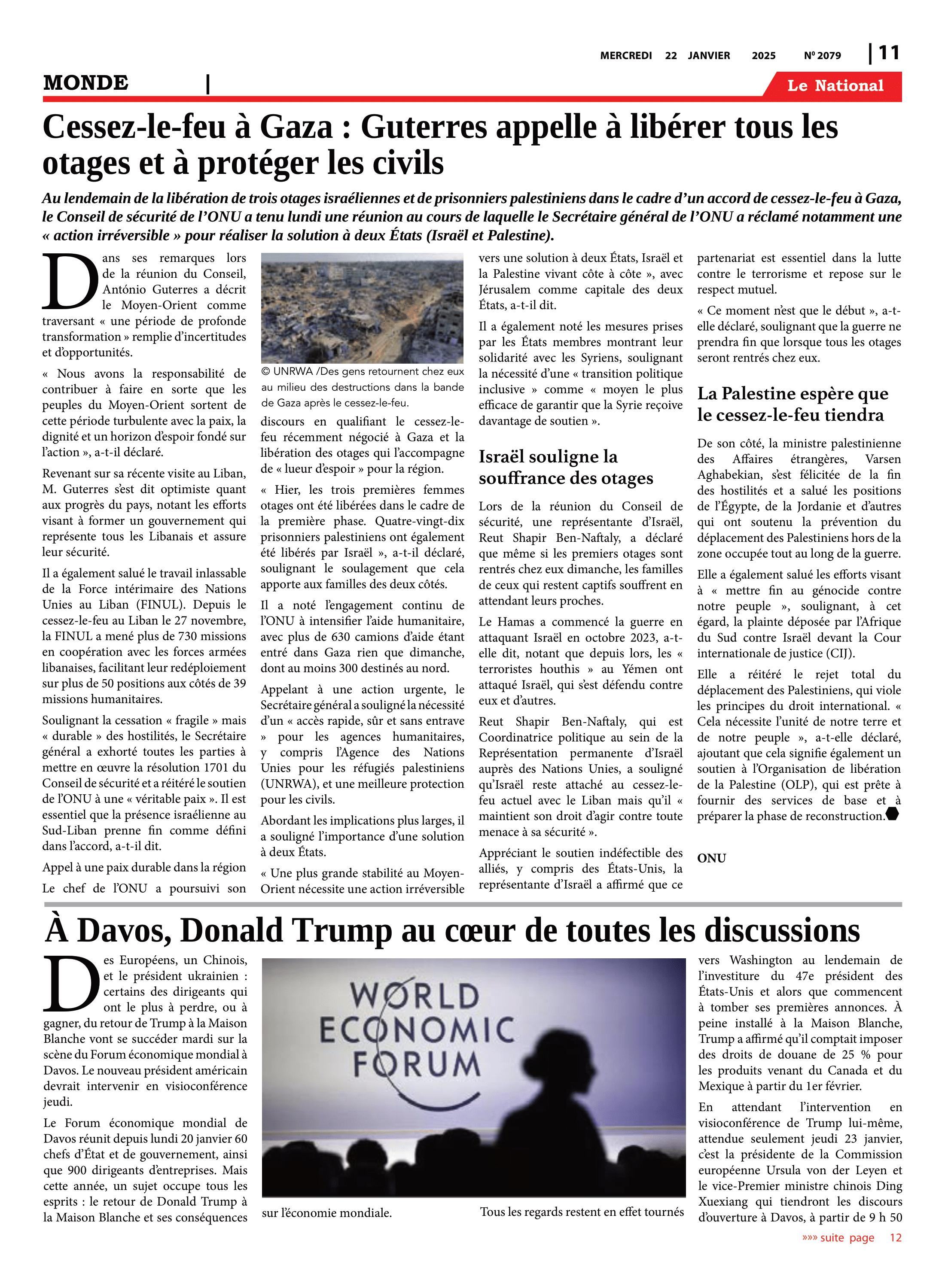 Page 11 de l'édition 2079