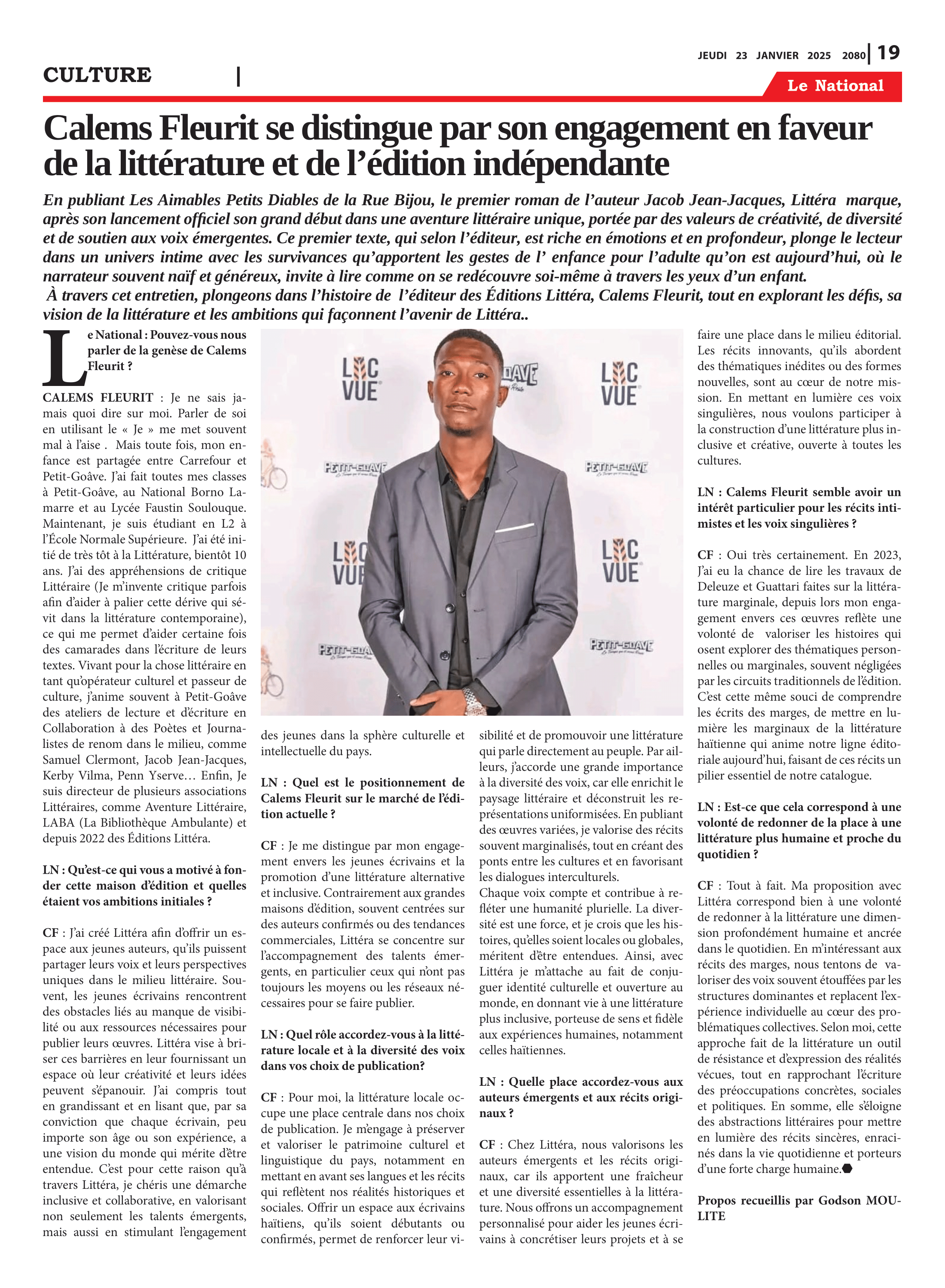 Page 19 de l'édition 2080