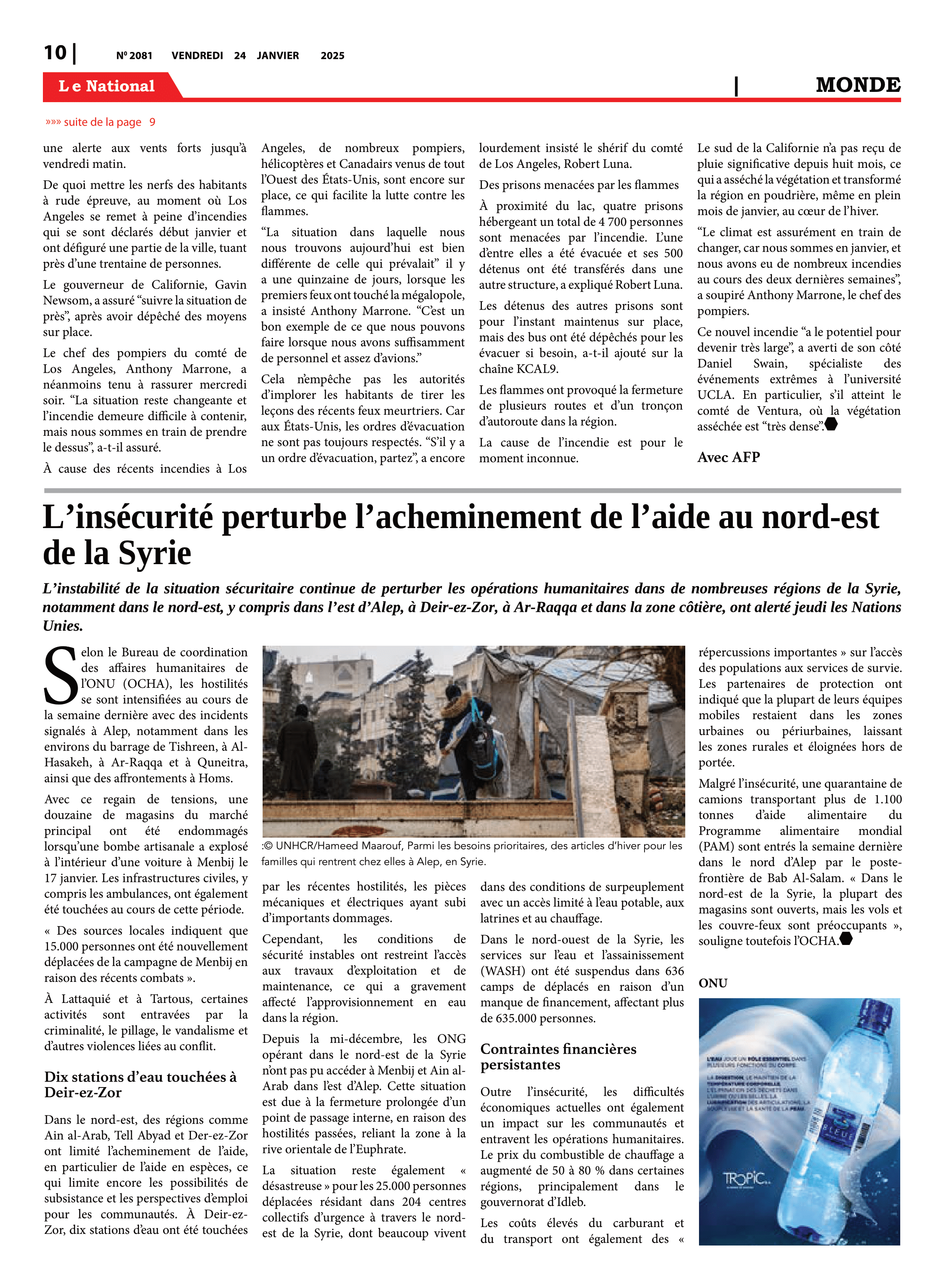 Page 10 de l'édition 2081