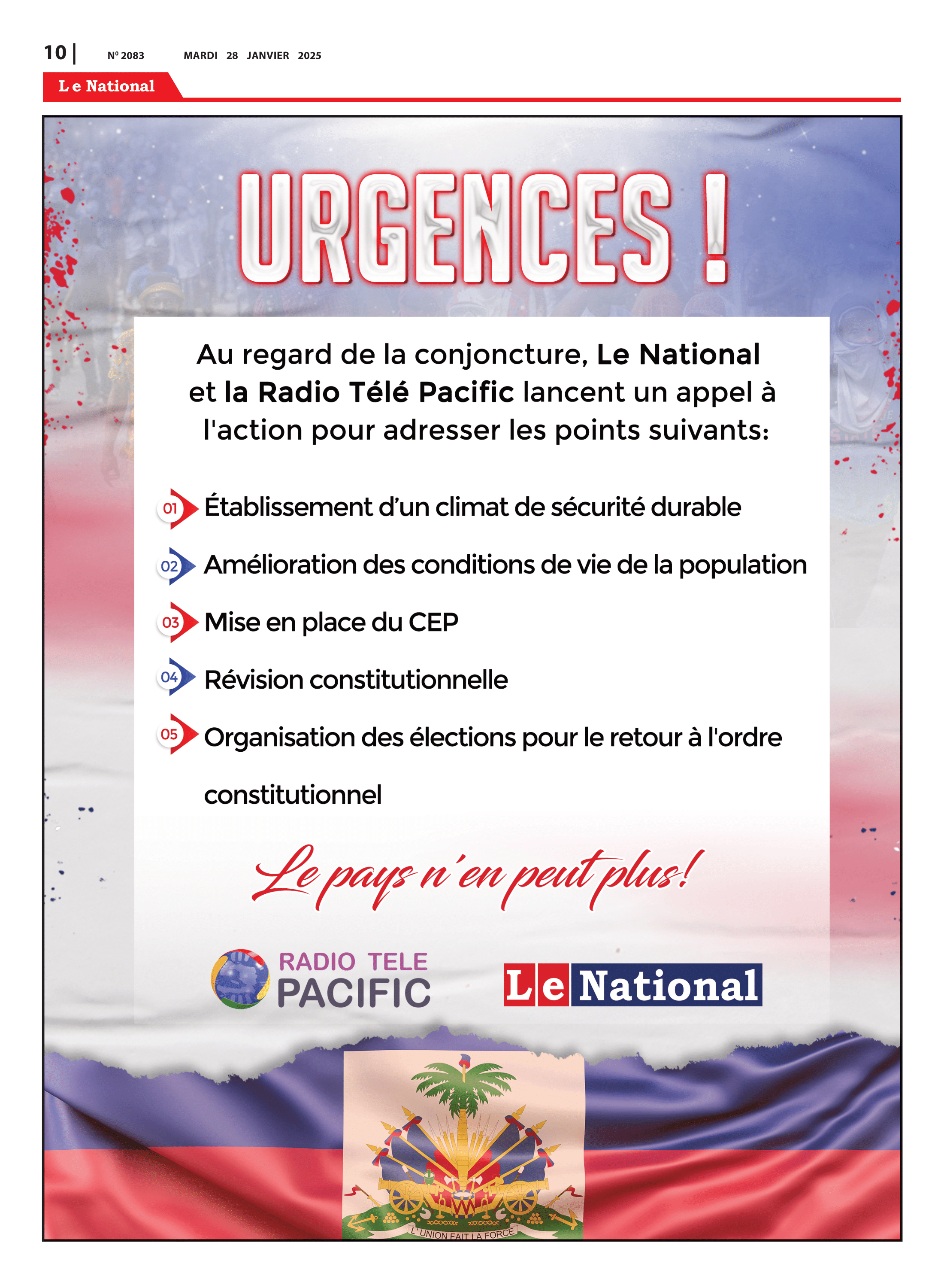 Page 10 de l'édition 2083