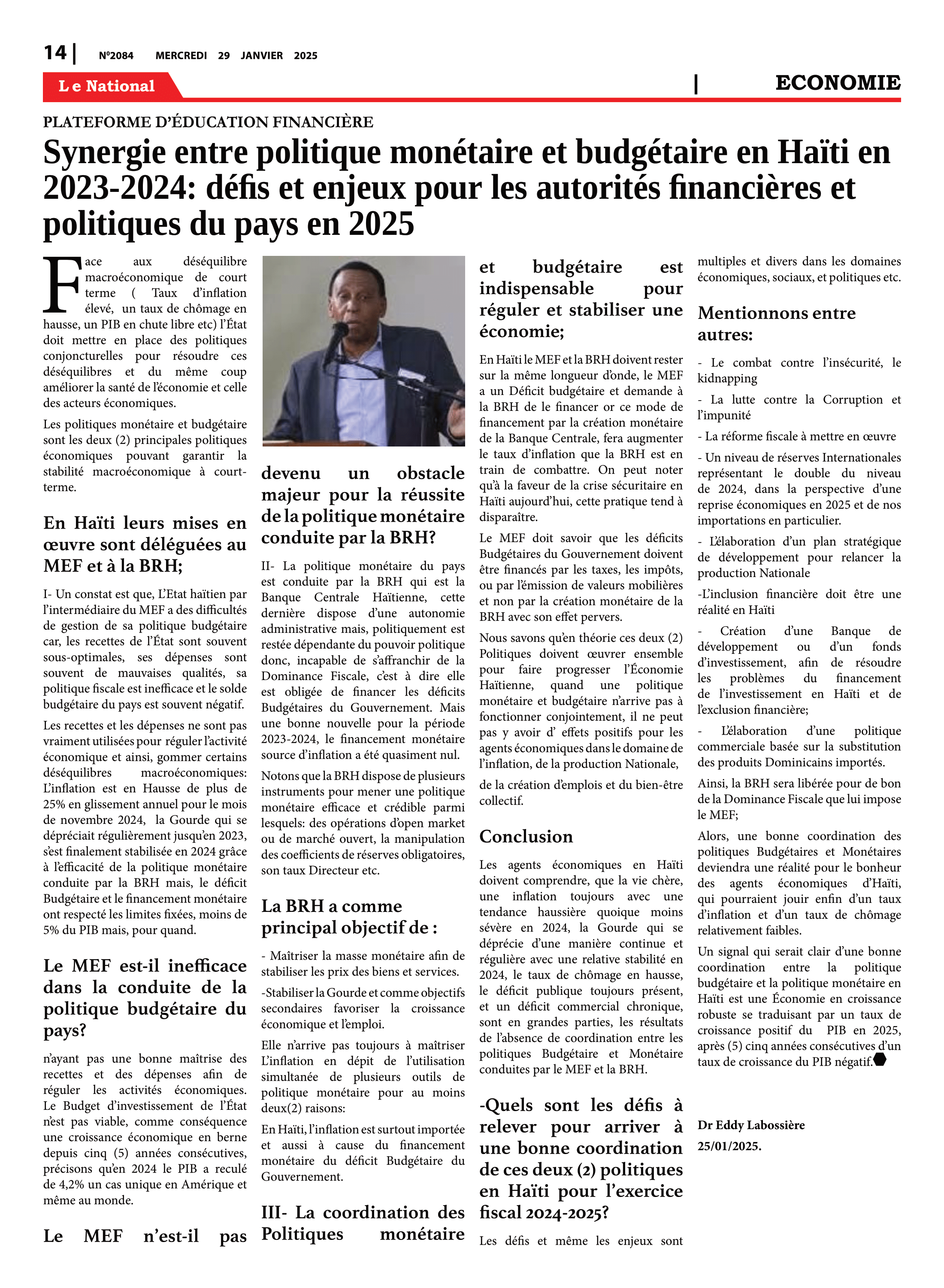 Page 14 de l'édition 2084