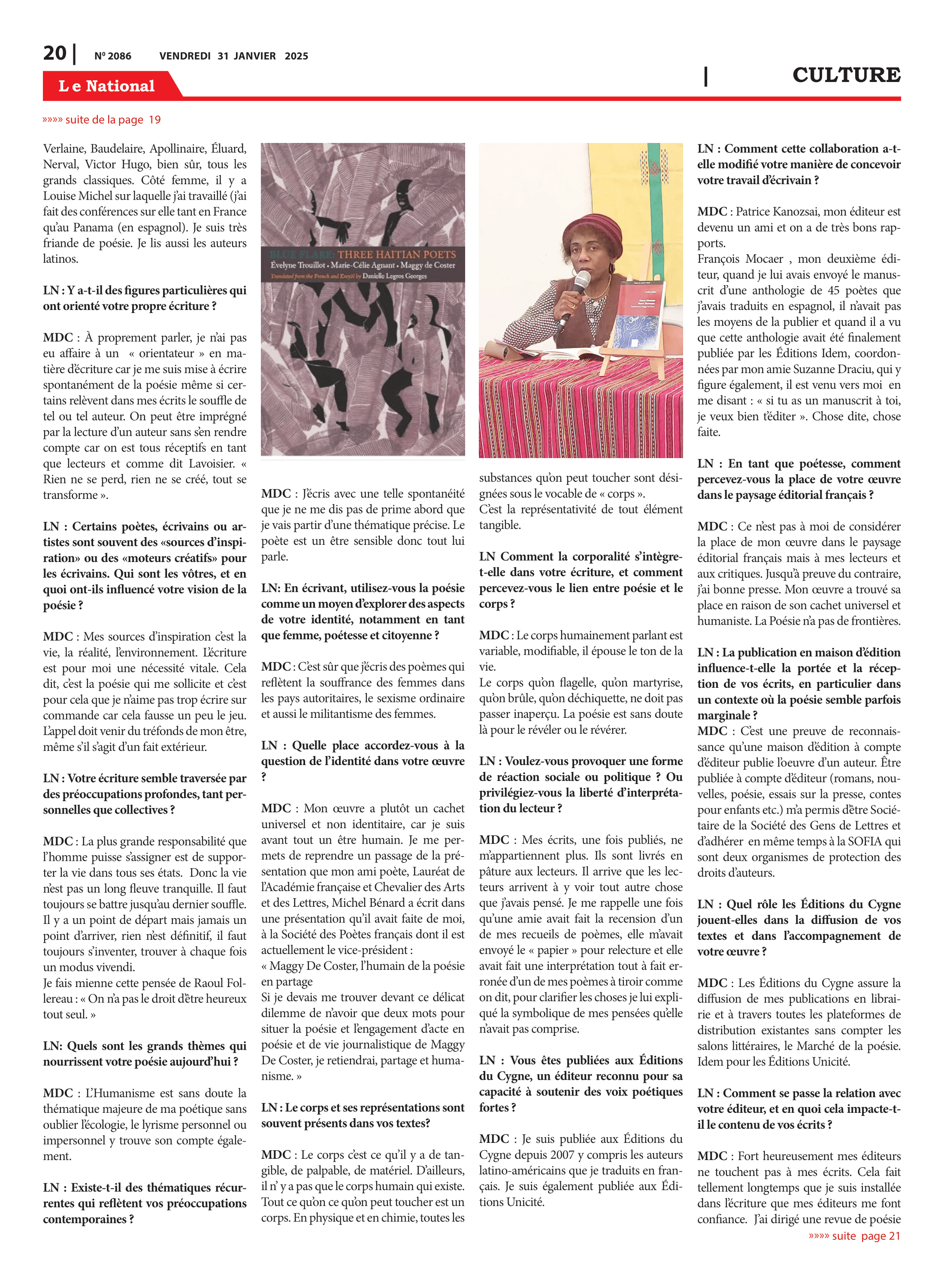 Page 20 de l'édition 2086