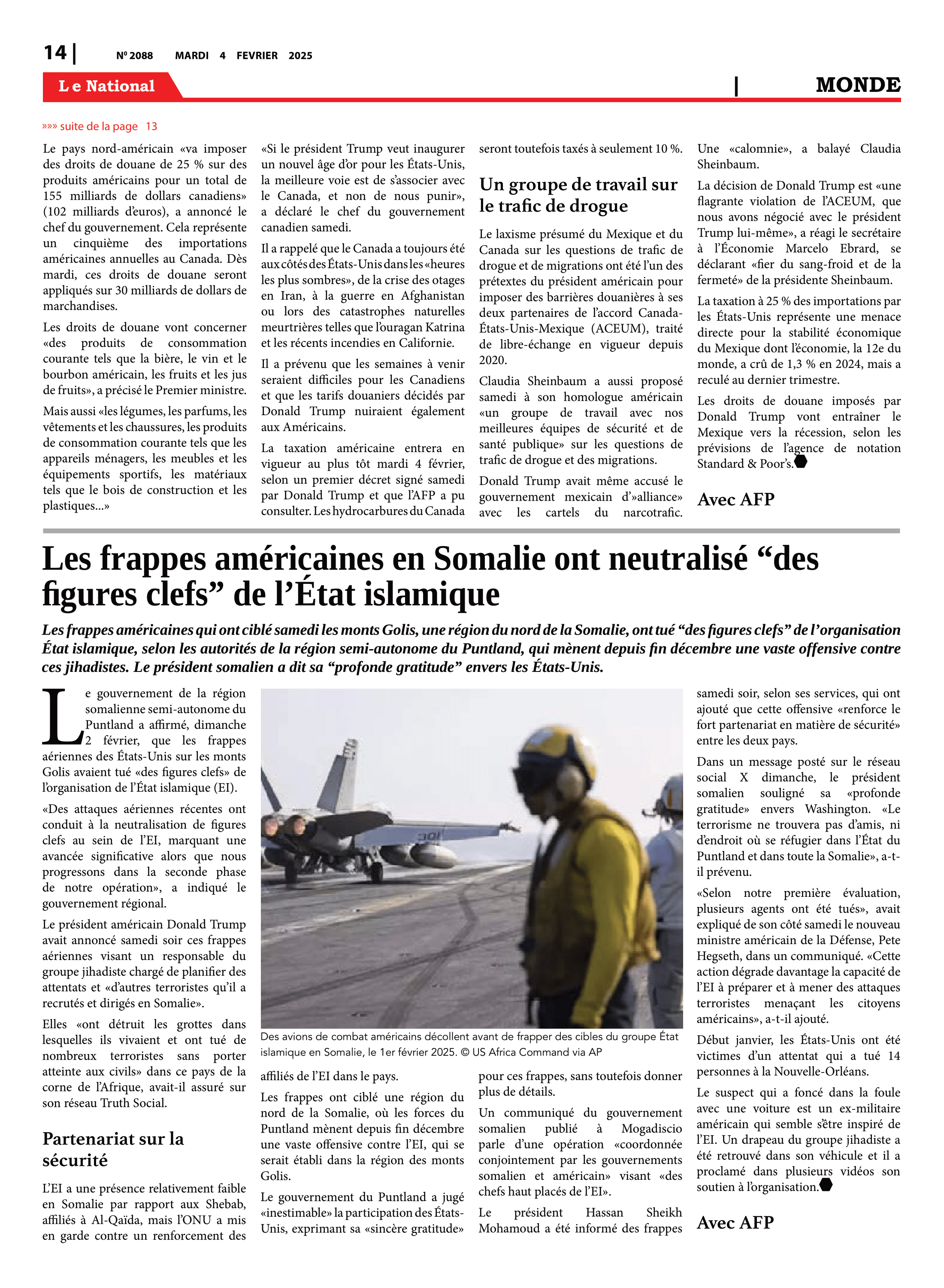 Page 14 de l'édition 2088