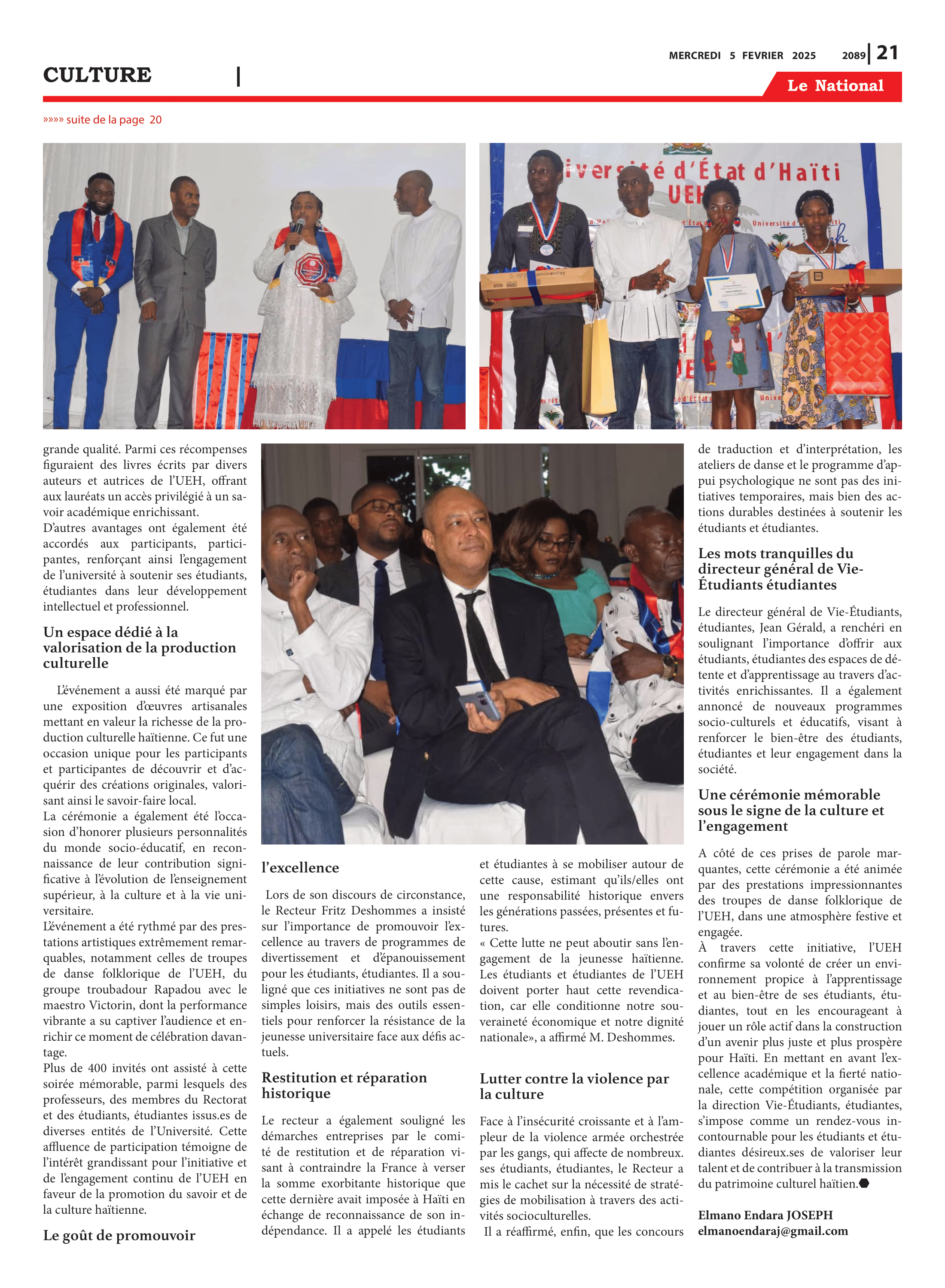 Page 21 de l'édition 2089