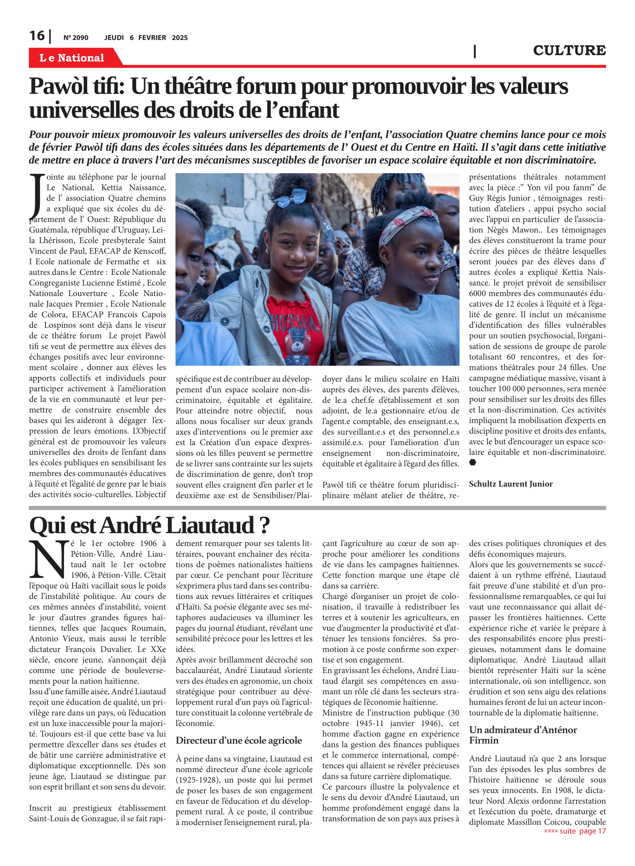 Page 16 de l'édition 2090