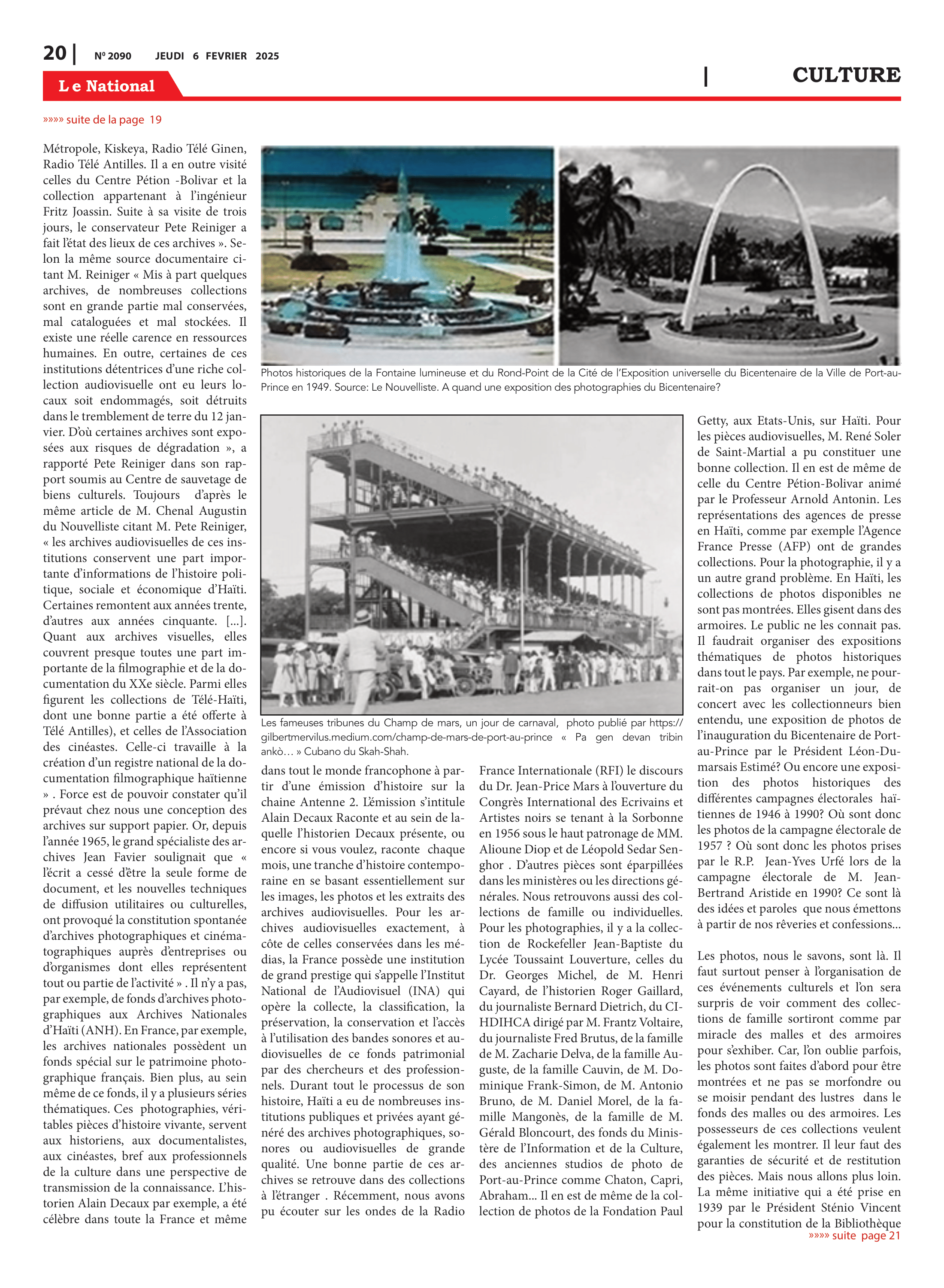 Page 20 de l'édition 2090