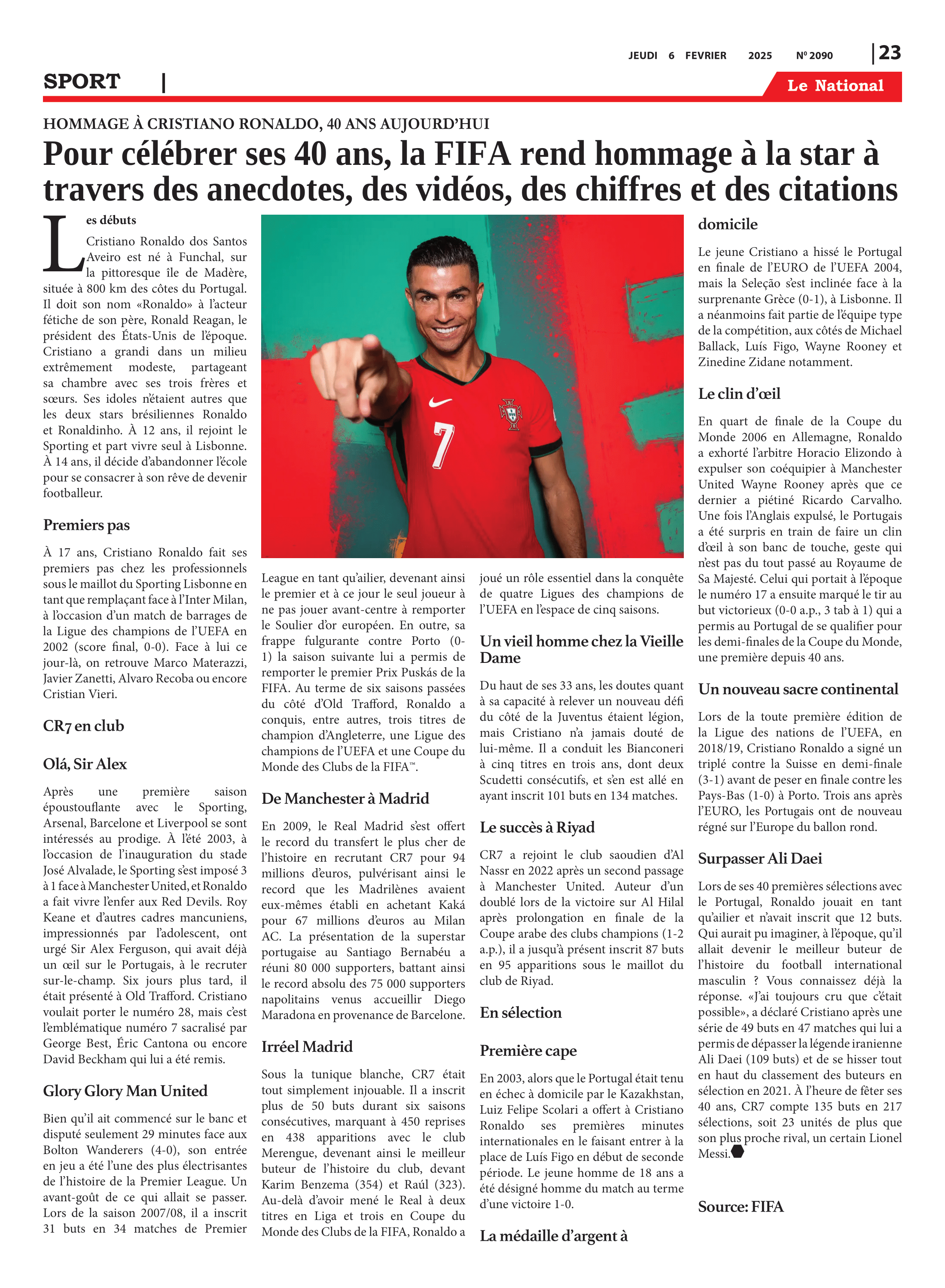 Page 23 de l'édition 2090