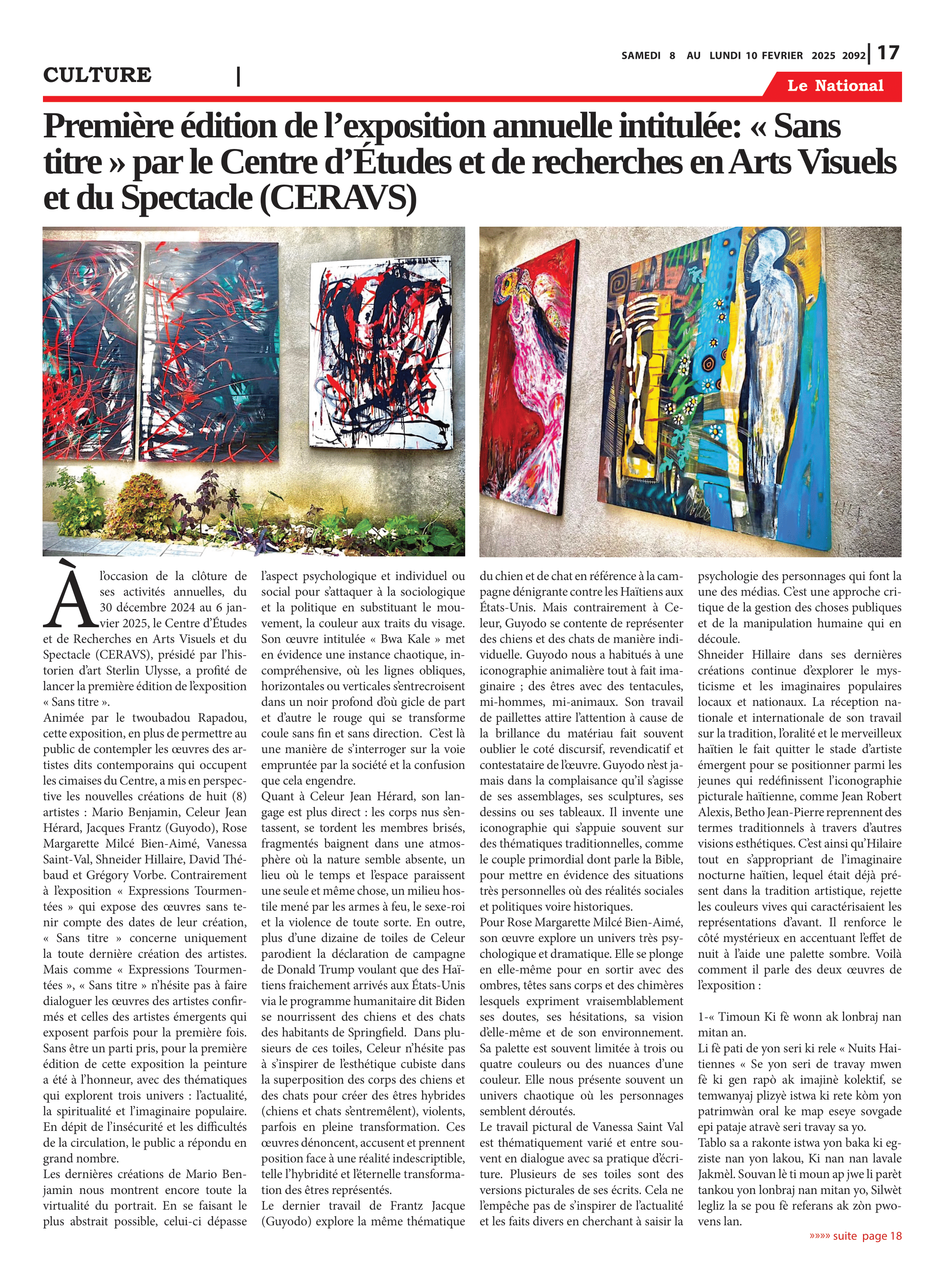 Page 17 de l'édition 2092