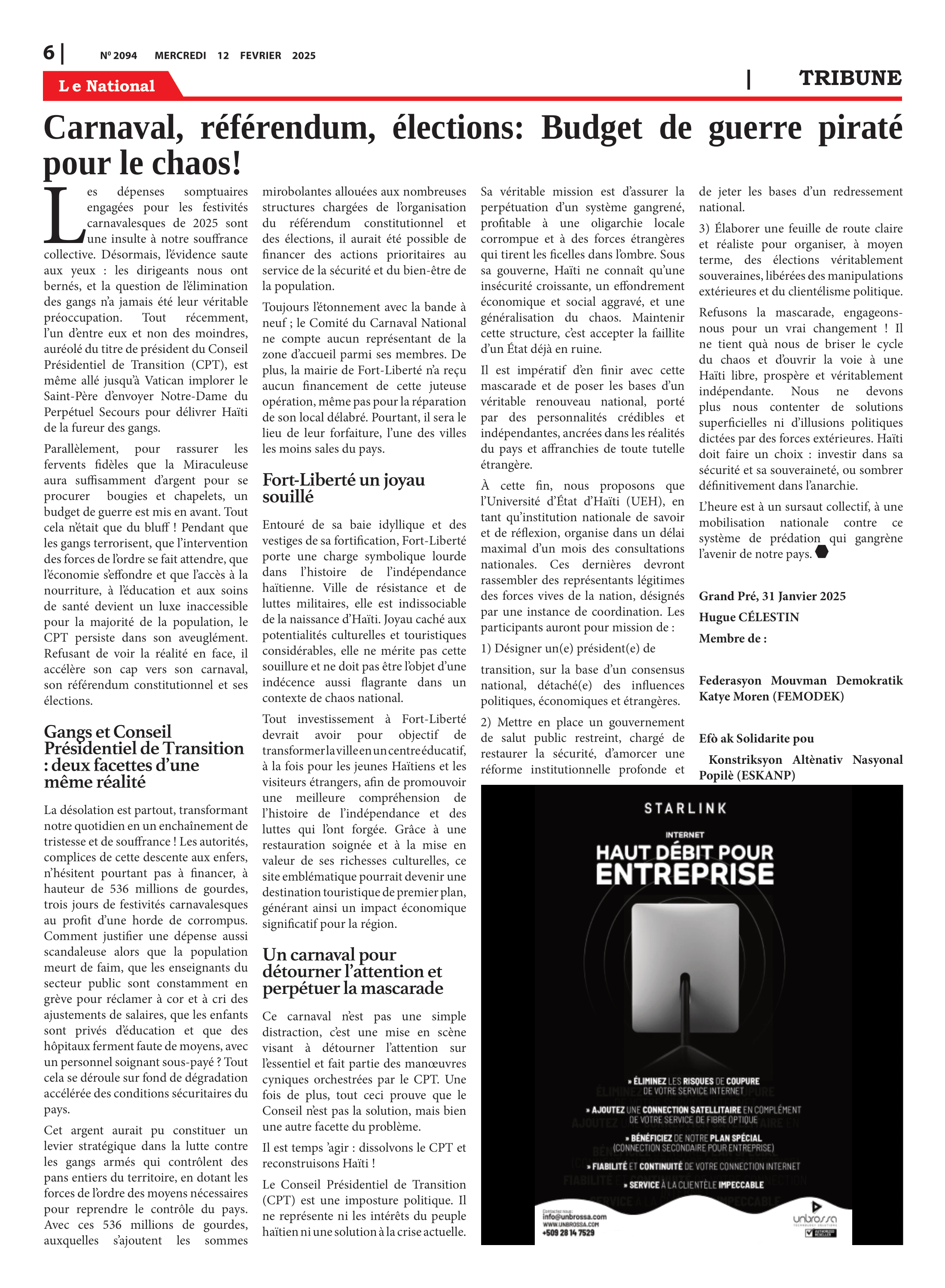 Page 6 de l'édition 2094